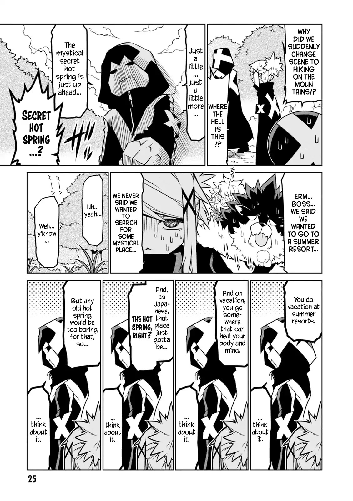 Zannen Jokanbu Black General-san Chapter 52 page 3 - Chapter 52: Secretary - Heat Escape - Secret Hot Spring