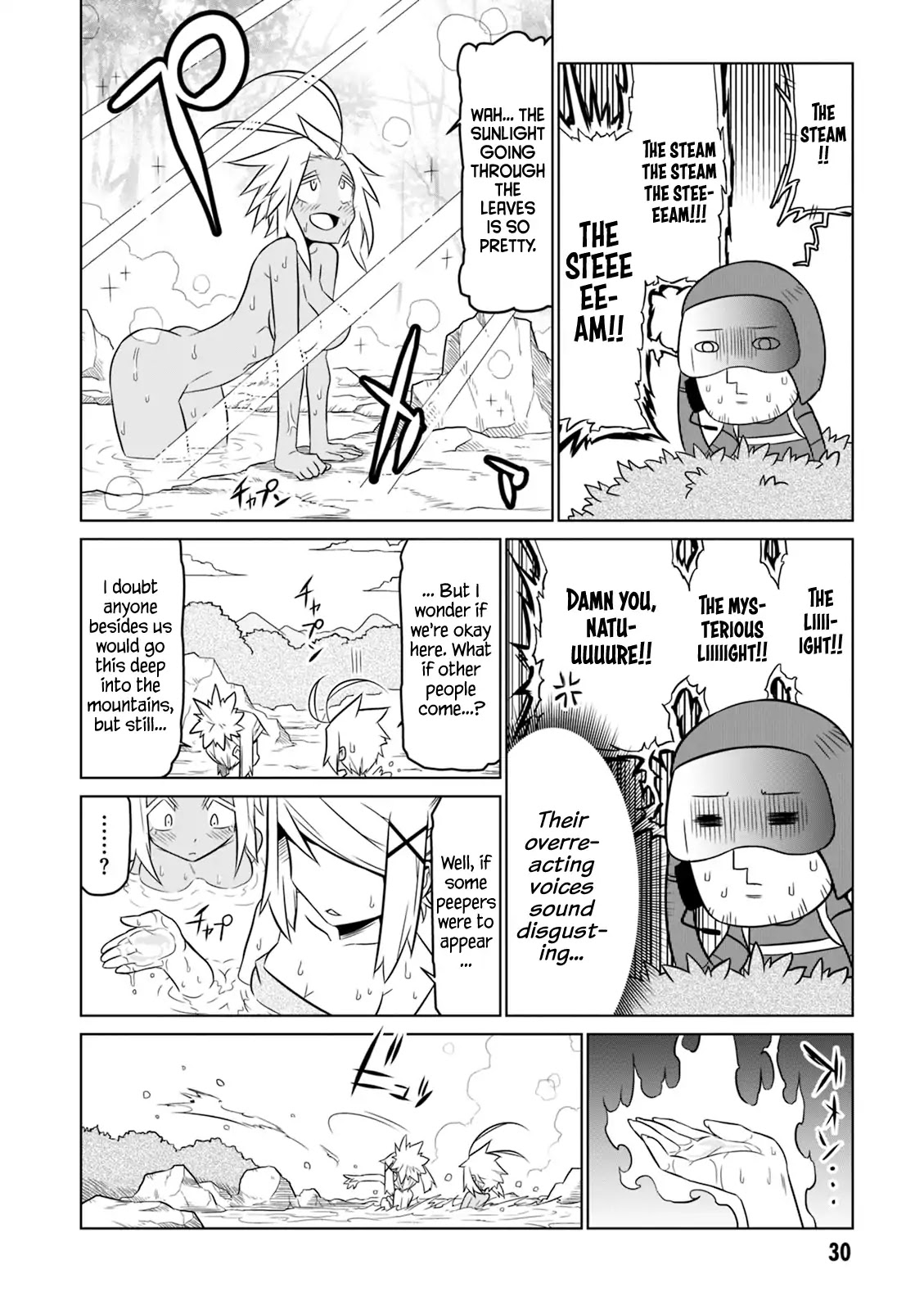 Zannen Jokanbu Black General-san Chapter 52 page 8 - Chapter 52: Secretary - Heat Escape - Secret Hot Spring