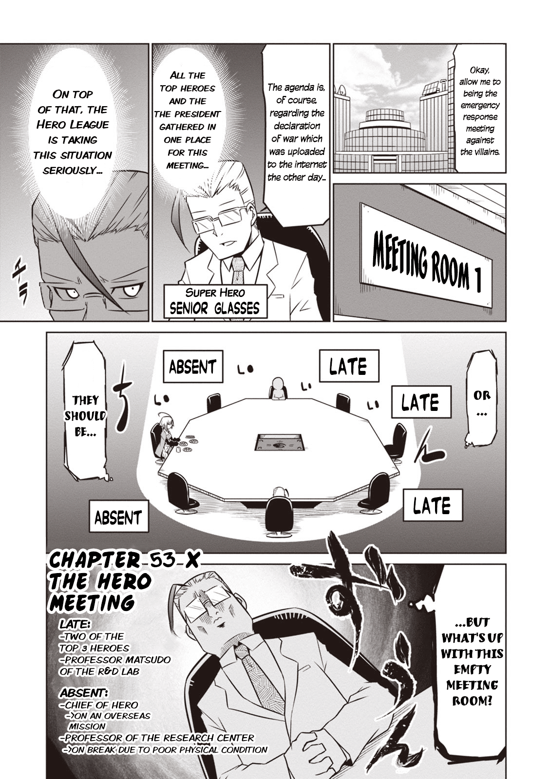 Zannen Jokanbu Black General-san Chapter 53 page 1 - Chapter 53: The Hero Meeting