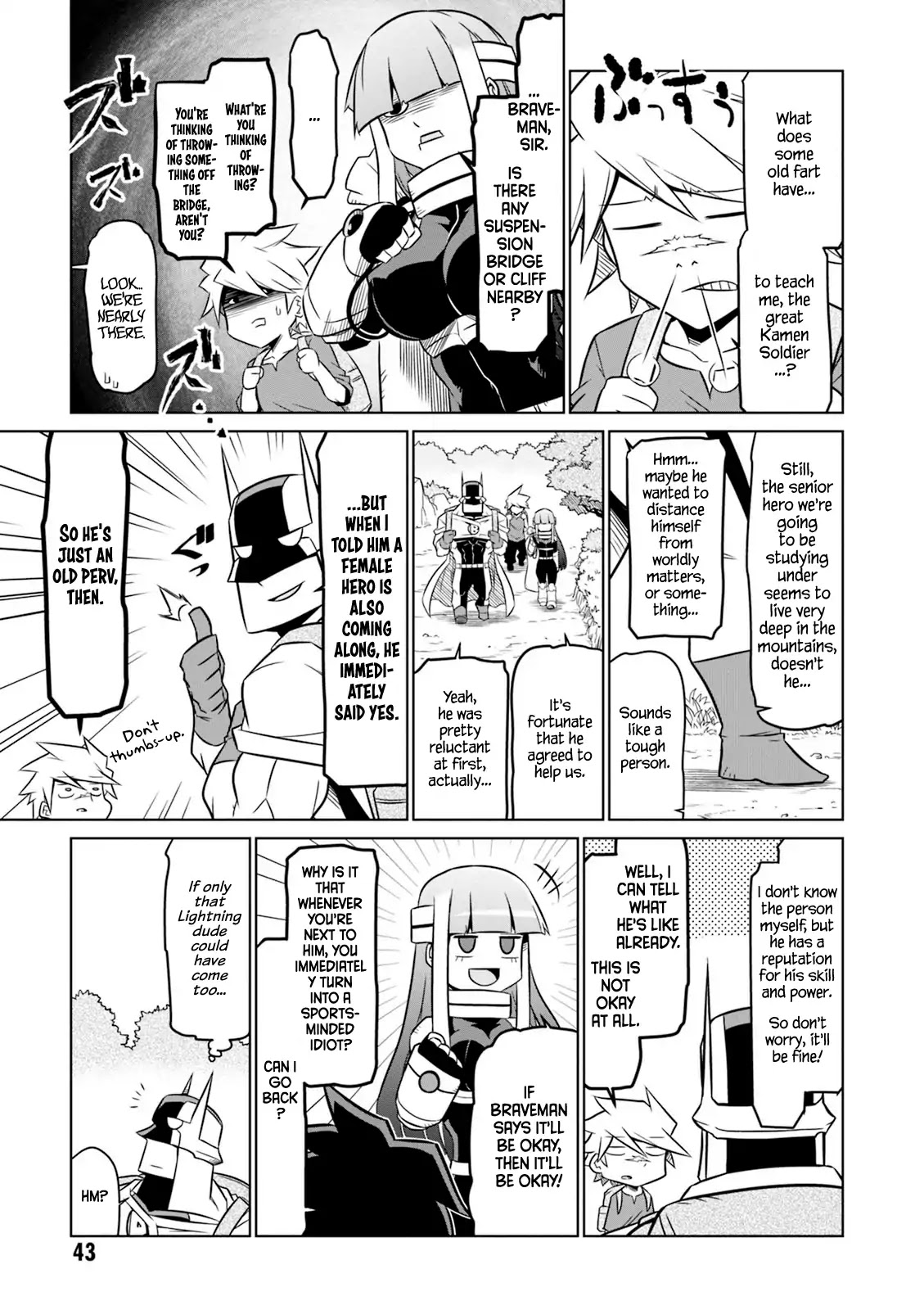 Zannen Jokanbu Black General-san Chapter 54 page 3 - Chapter 54: Three Hours On Foot From The Nearest Station