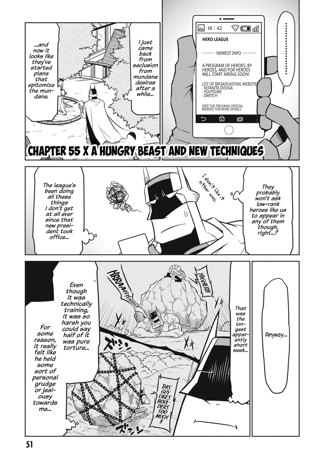 Zannen Jokanbu Black General-san Chapter 55 page 1 - Chapter 55: A Hungry Beast and New Techniques