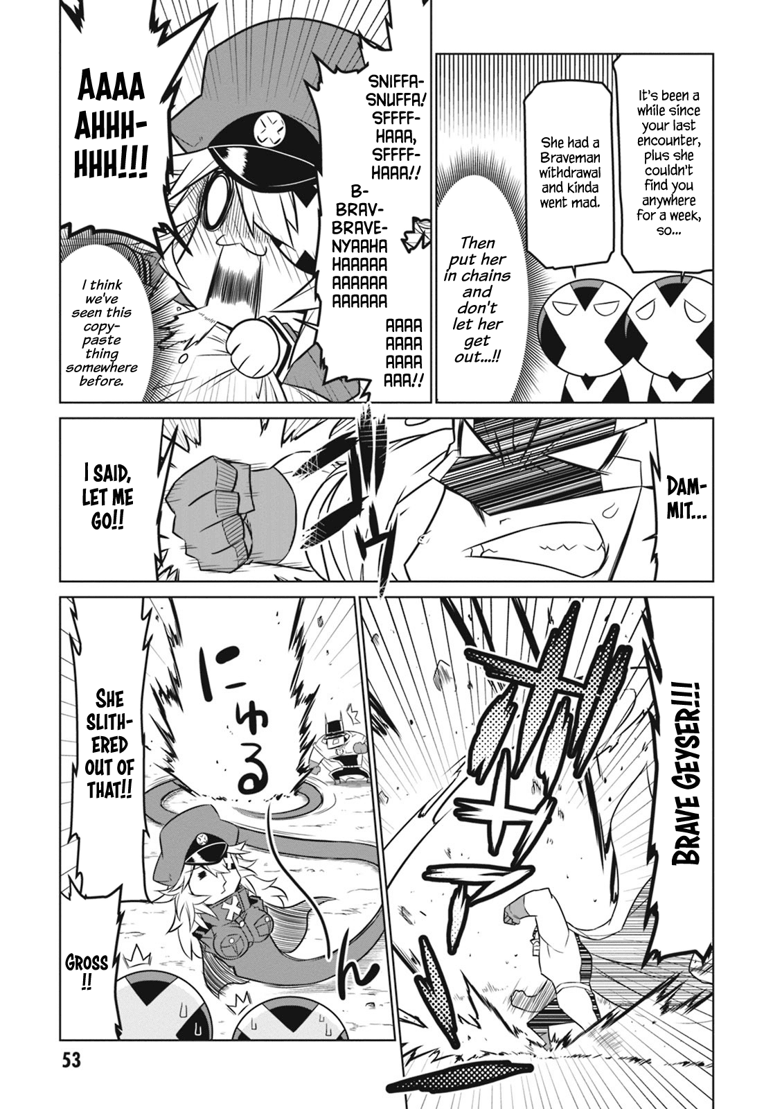 Zannen Jokanbu Black General-san Chapter 55 page 3 - Chapter 55: A Hungry Beast and New Techniques
