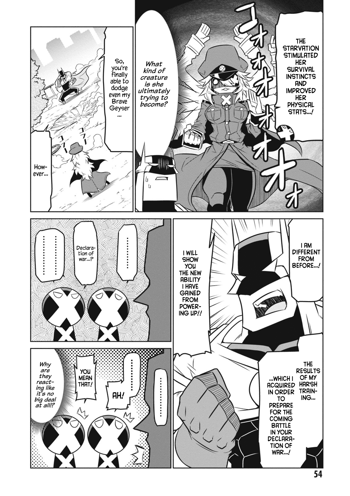 Zannen Jokanbu Black General-san Chapter 55 page 4 - Chapter 55: A Hungry Beast and New Techniques