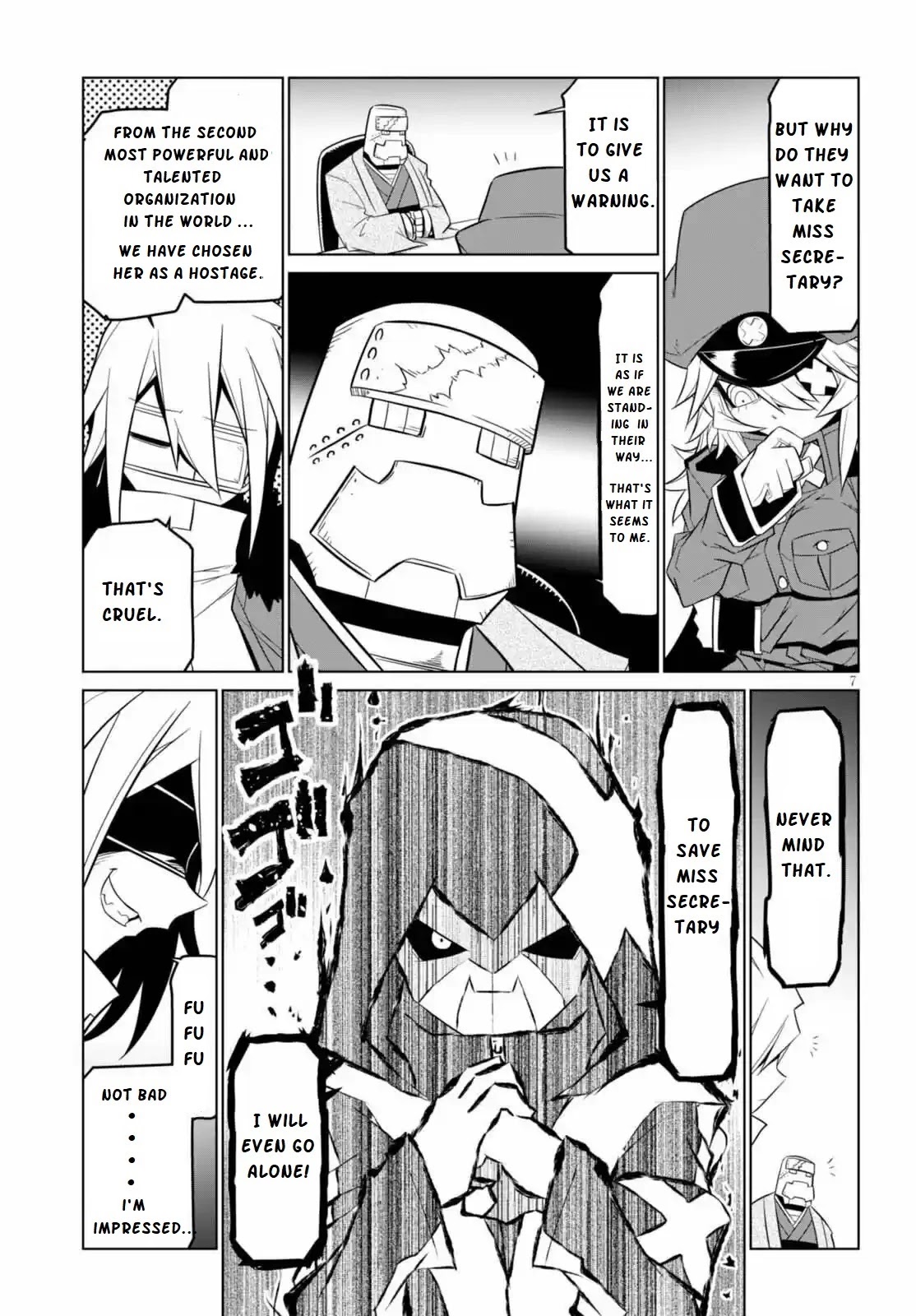 Zannen Jokanbu Black General-san Chapter 58 page 8 - Chapter 58: The Emergency Plan