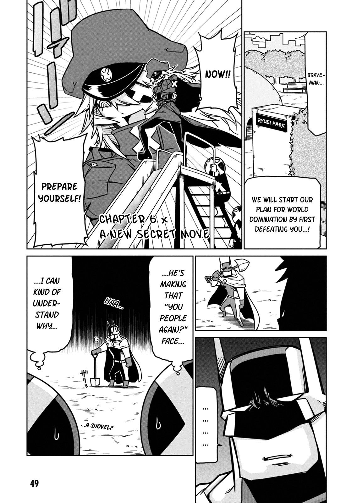 Zannen Jokanbu Black General-san Chapter 6 page 1 - Chapter 6: A New Secret Move