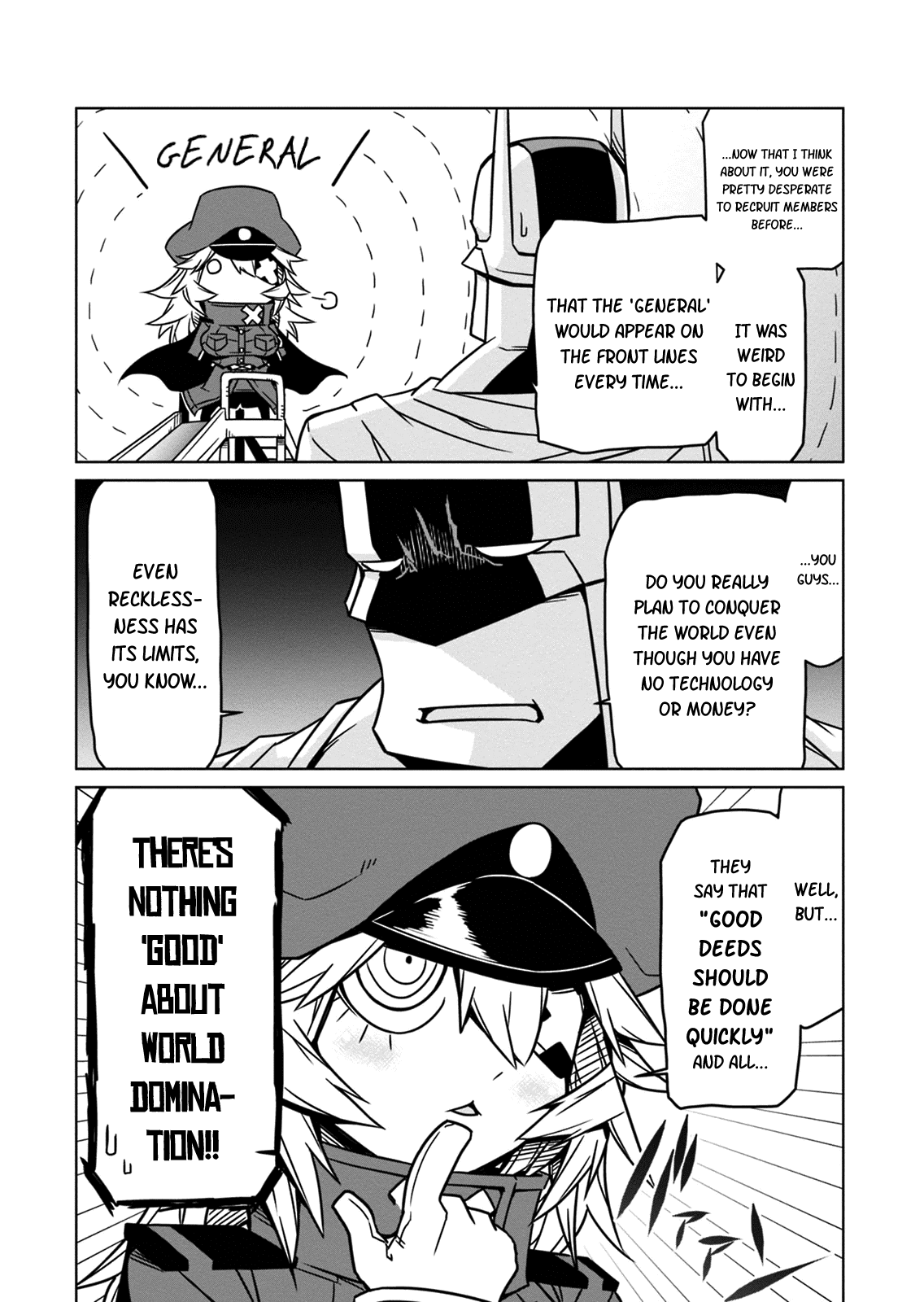 Zannen Jokanbu Black General-san Chapter 6 page 3 - Chapter 6: A New Secret Move