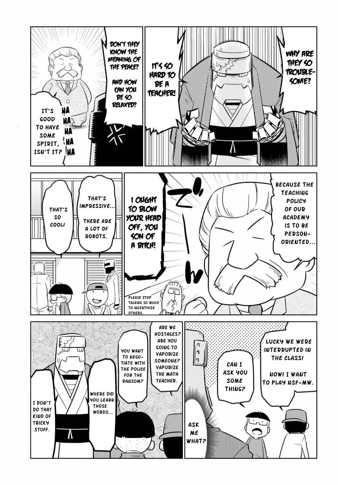Zannen Jokanbu Black General-san Chapter 60 page 4 - Chapter 60: Lethal Force