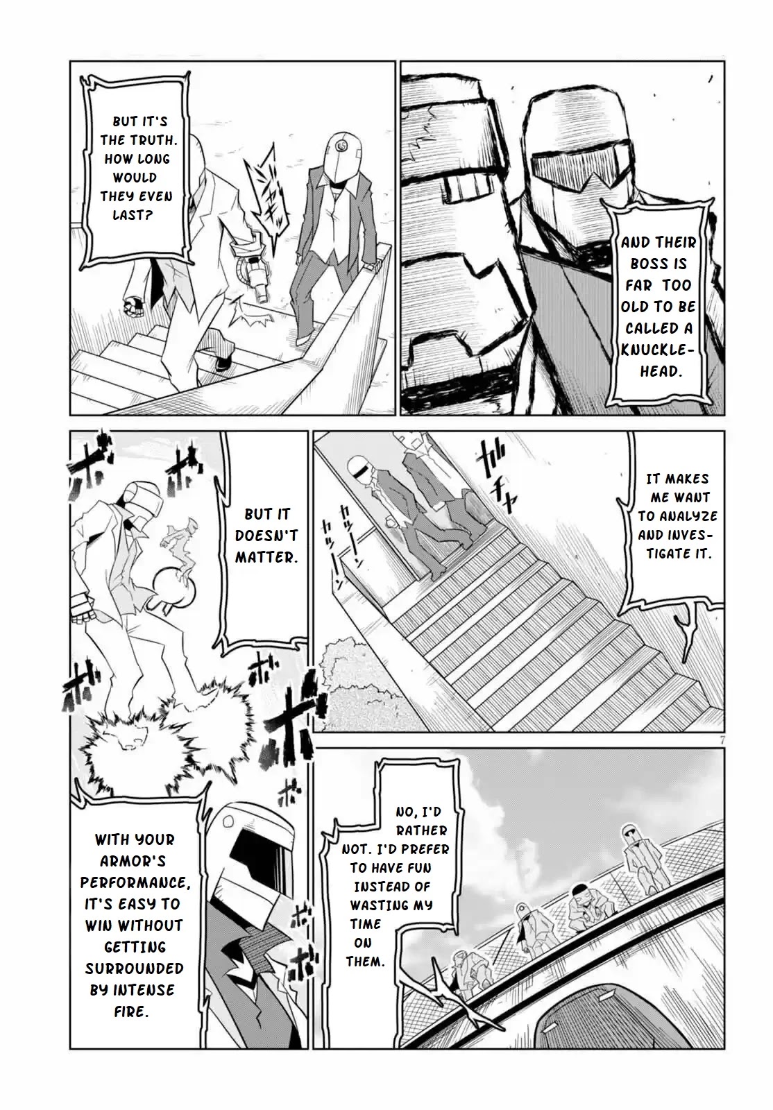 Zannen Jokanbu Black General-san Chapter 60 page 8 - Chapter 60: Lethal Force