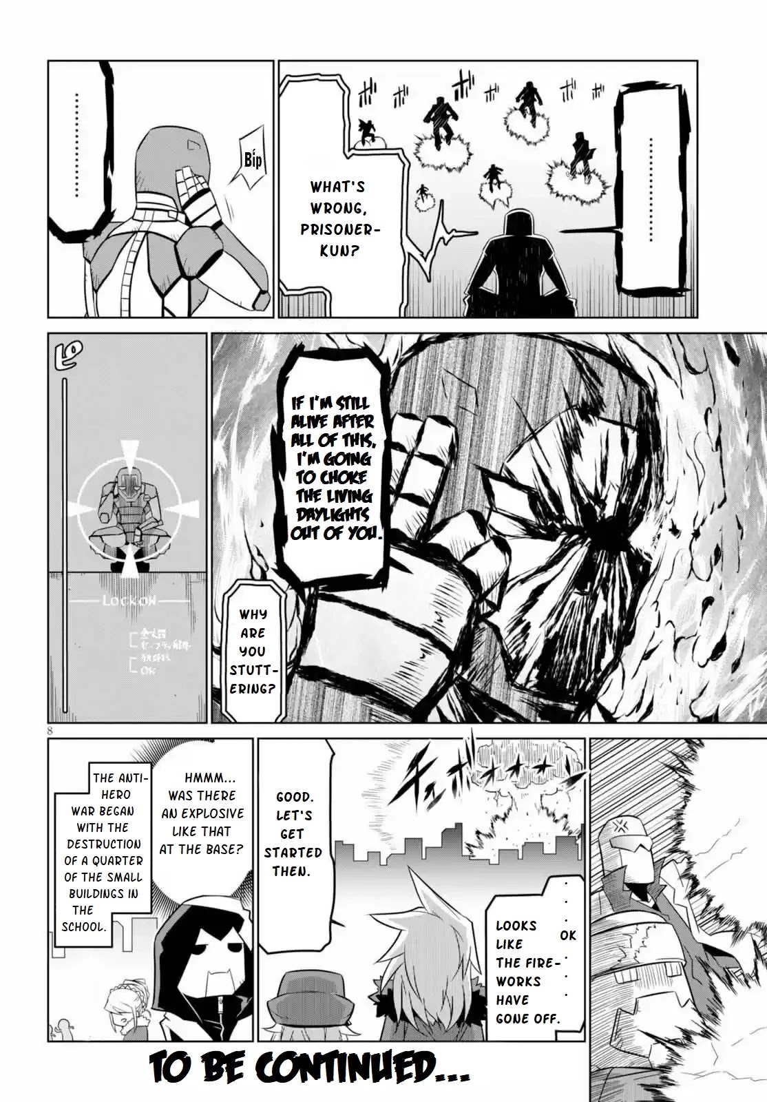 Zannen Jokanbu Black General-san Chapter 60 page 9 - Chapter 60: Lethal Force