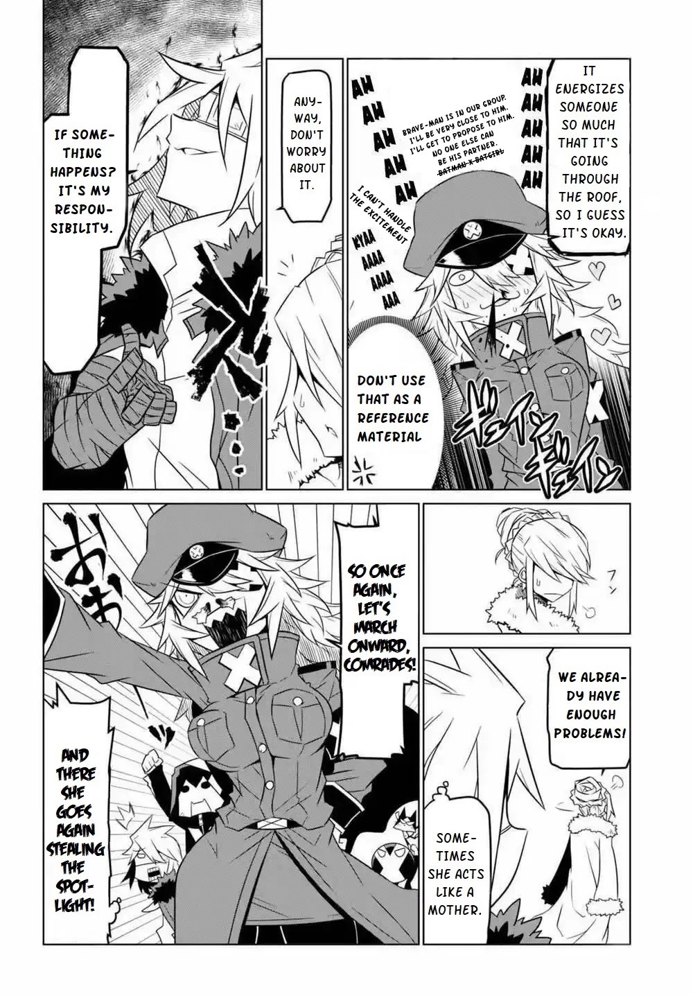 Zannen Jokanbu Black General-san Chapter 61 page 9 - Chapter 61: Searching for Truth and Love