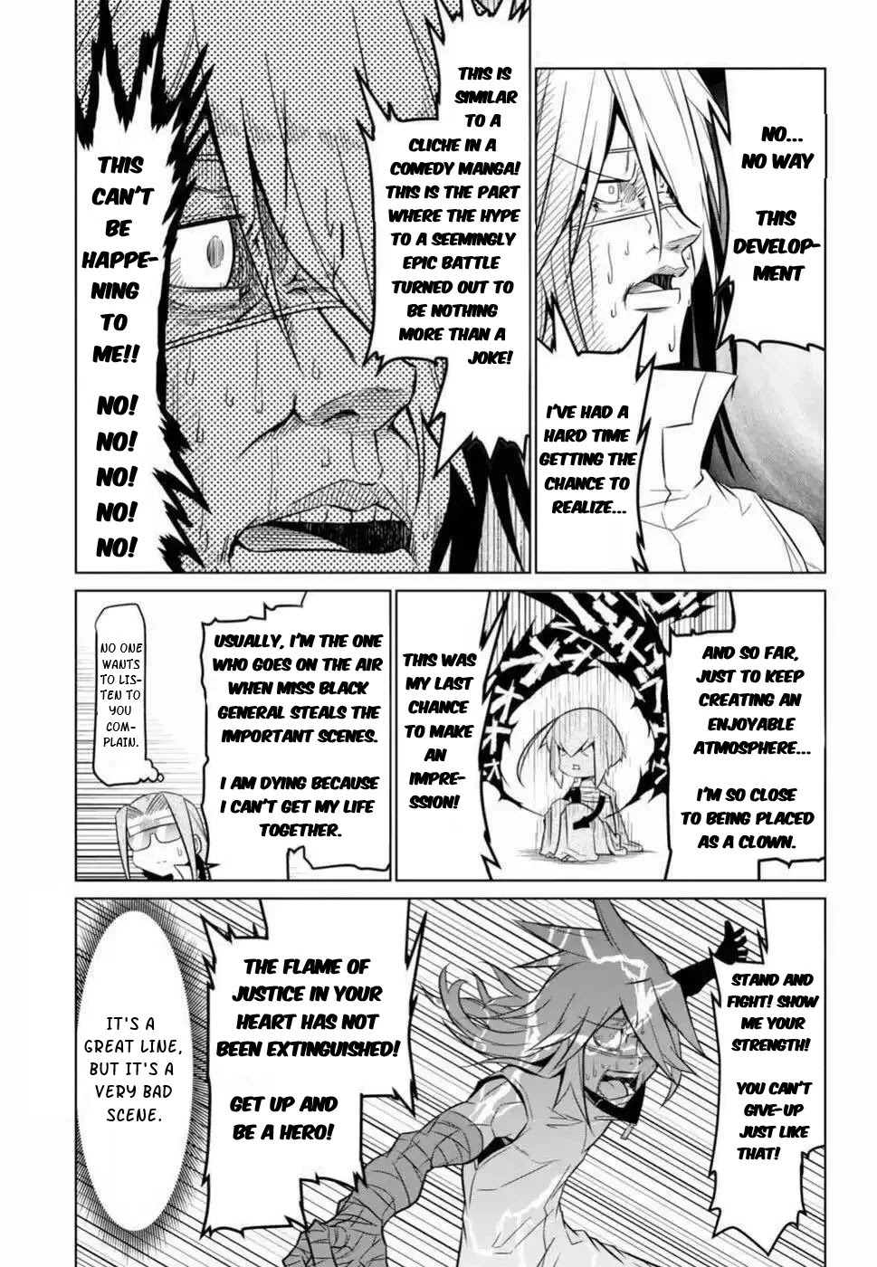 Zannen Jokanbu Black General-san Chapter 62 page 10 - Chapter 62: The Super Epic Battle