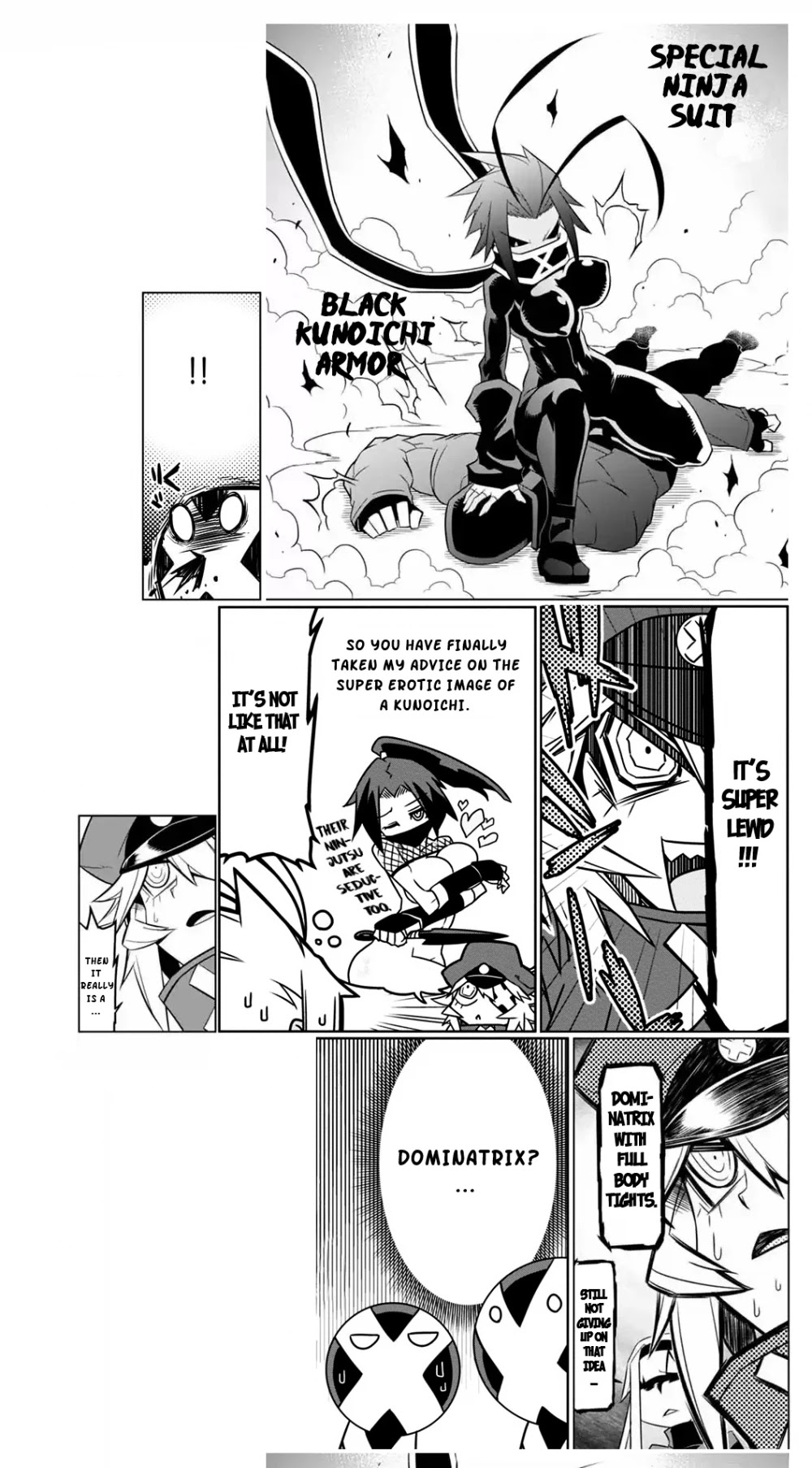 Zannen Jokanbu Black General-san Chapter 63 page 12 - Chapter 63: Cut Through The Black Curtain Towards the Final Boss