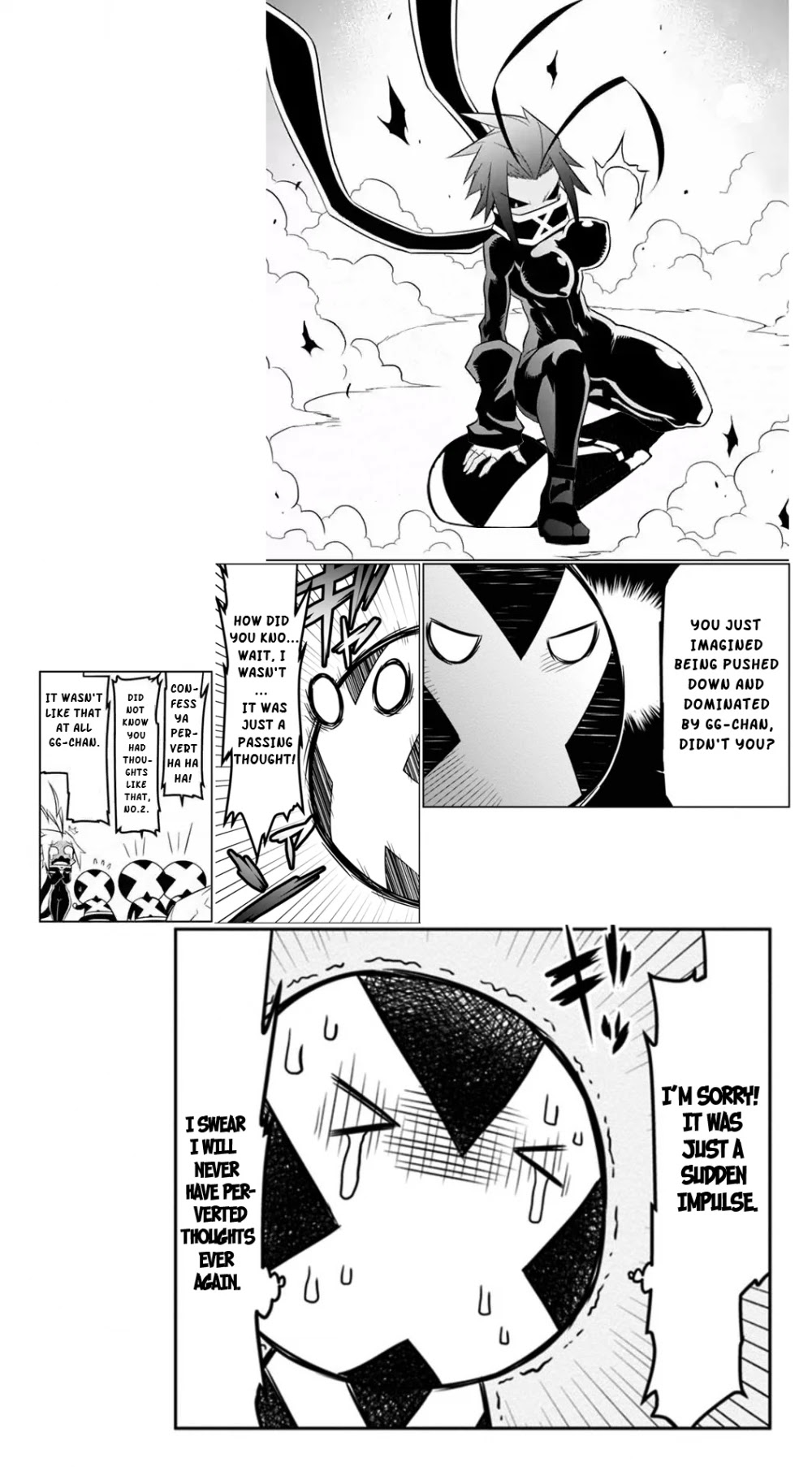 Zannen Jokanbu Black General-san Chapter 63 page 13 - Chapter 63: Cut Through The Black Curtain Towards the Final Boss