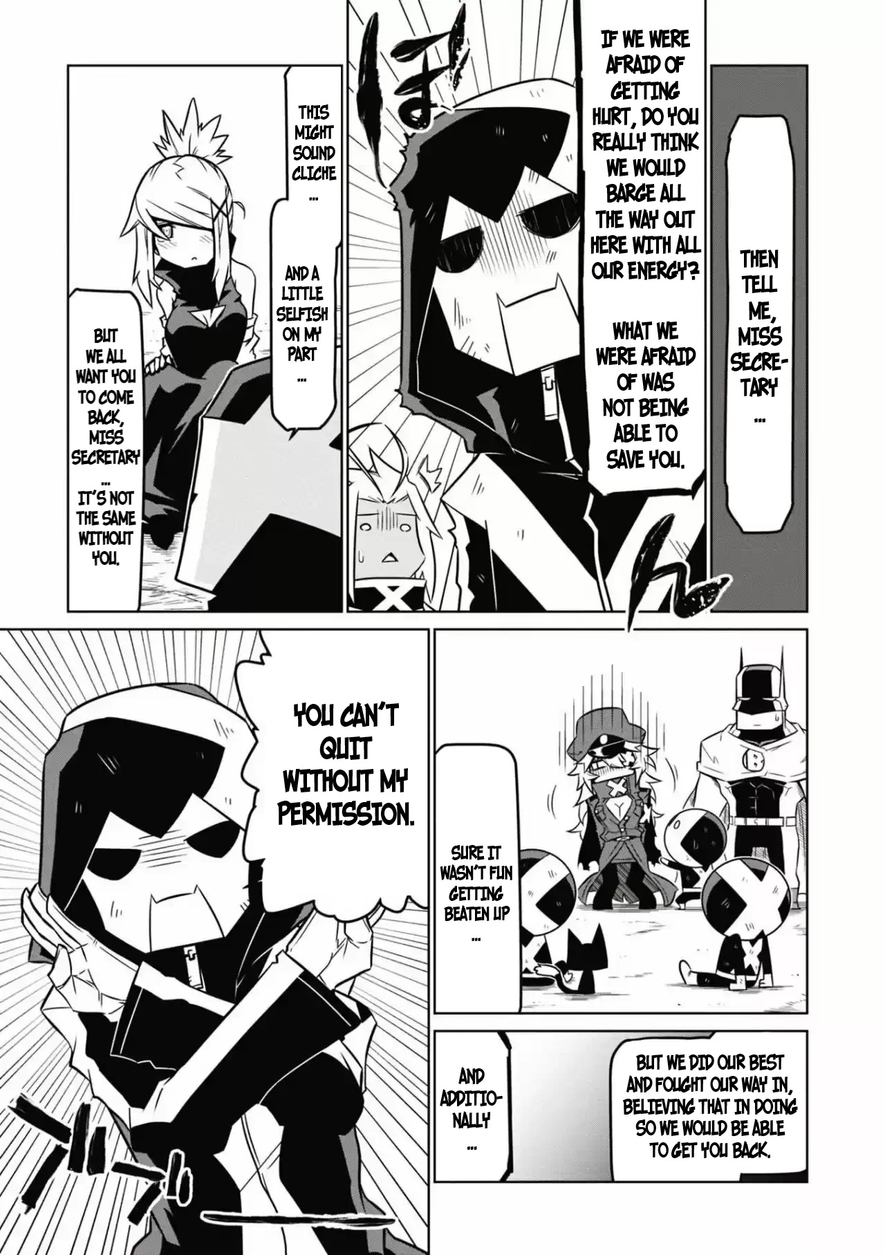 Zannen Jokanbu Black General-san Chapter 65 page 9 - Chapter 65: Time to Clean Up the Battlefield