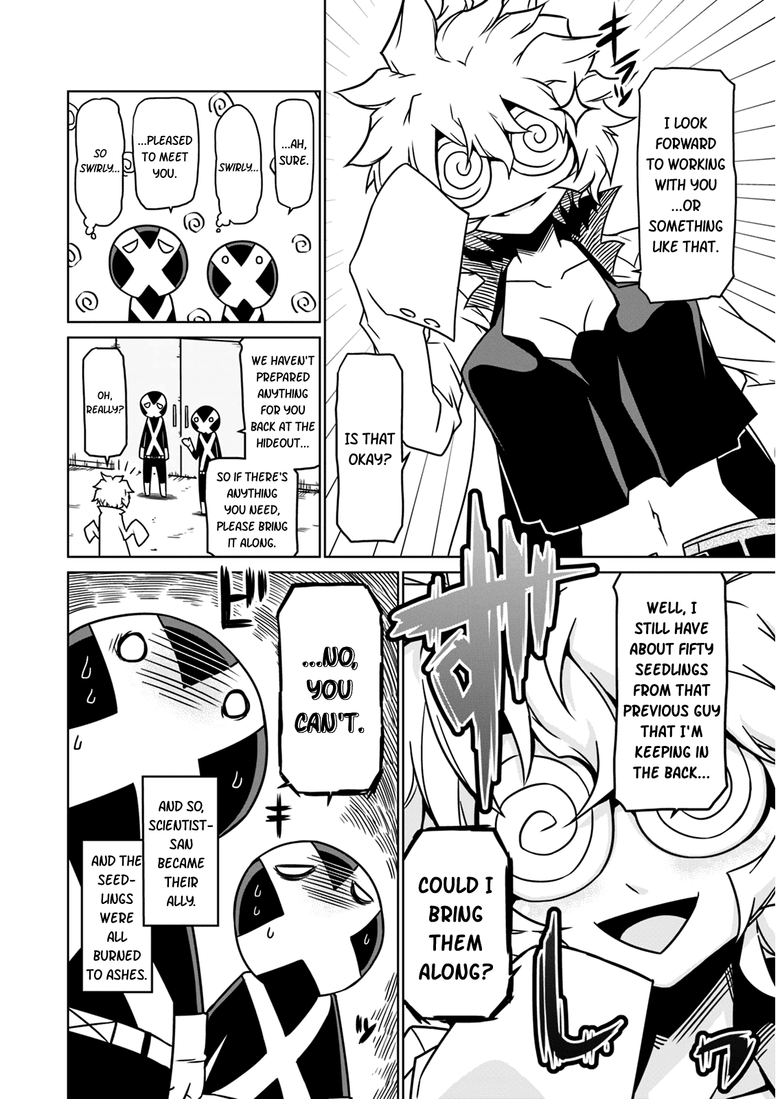 Zannen Jokanbu Black General-san Chapter 7 page 10 - Chapter 7: A Scene Often Found in B-Movies