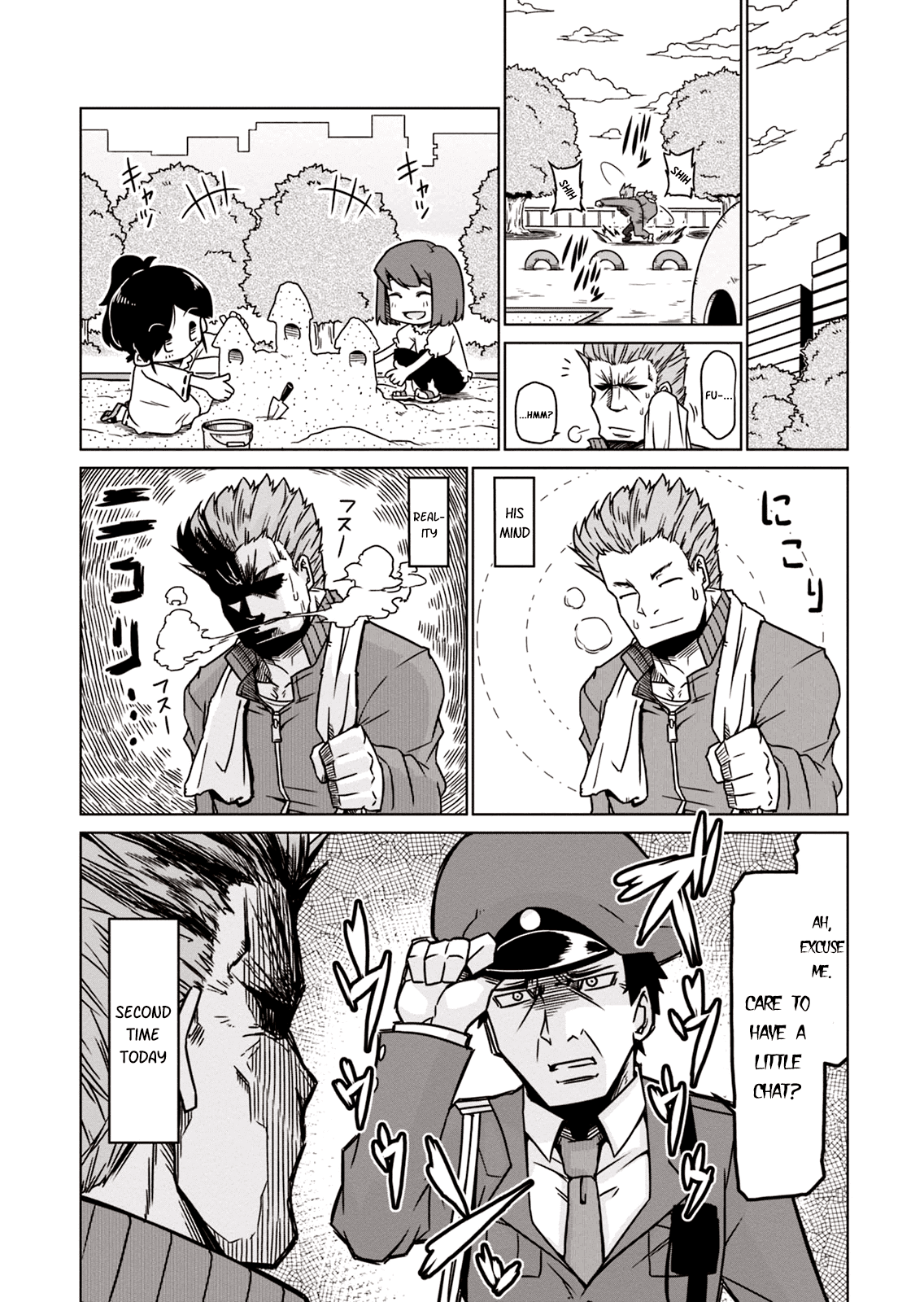 Zannen Jokanbu Black General-san Chapter 8 page 4 - Chapter 8: A Hero's Everyday Life