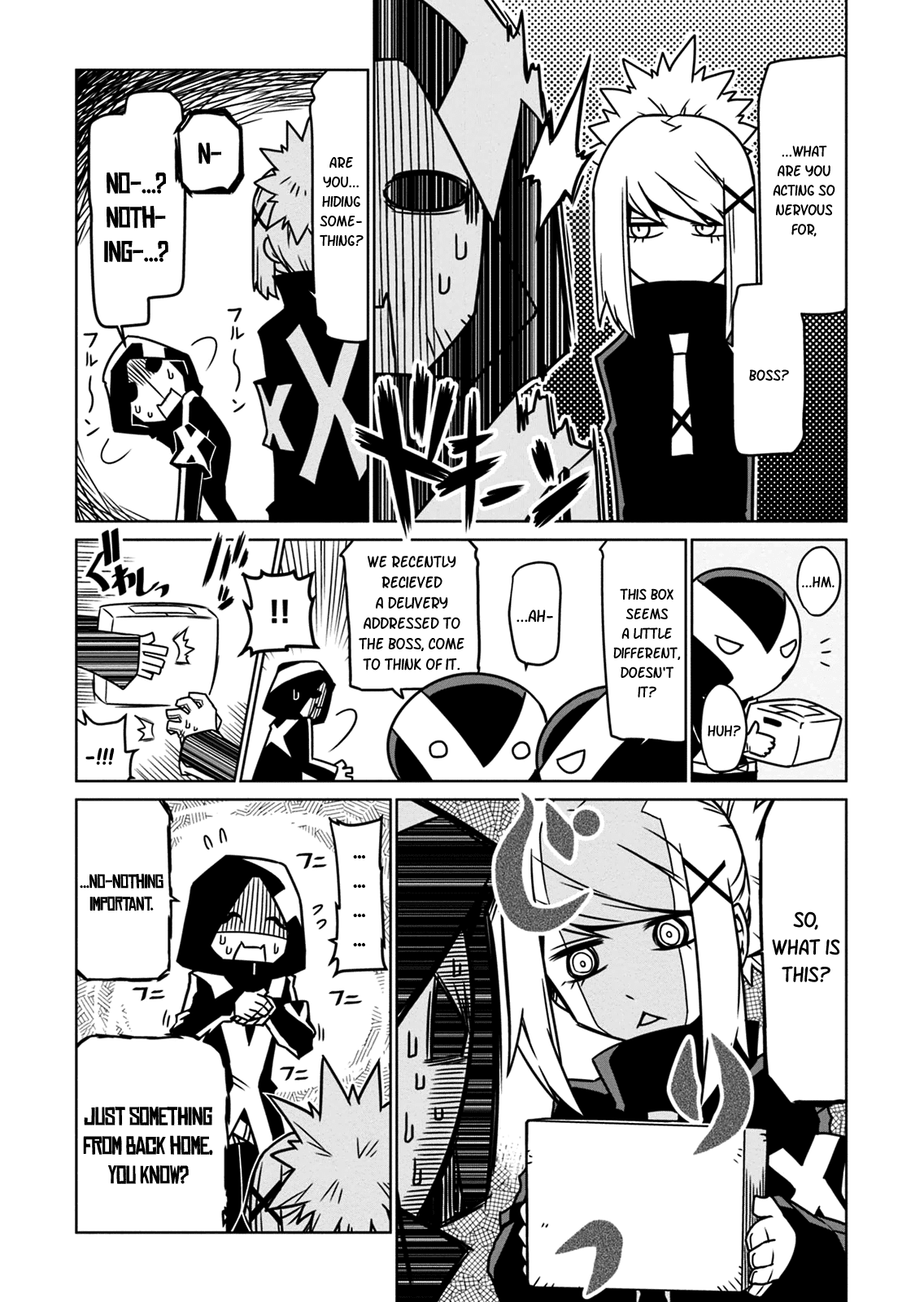 Zannen Jokanbu Black General-san Chapter 9 page 3 - Chapter 9: Secretary and Pudding and Explosions