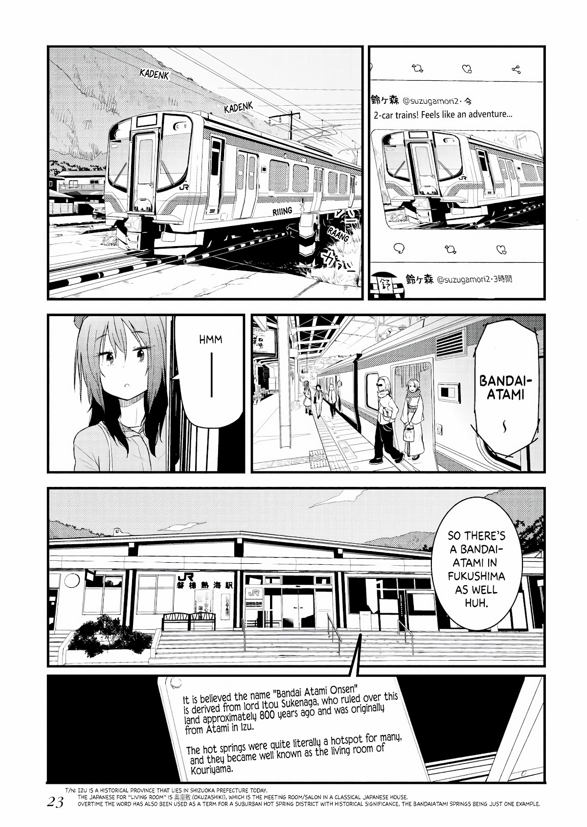 Zatsu Tabi: That's Journey Chapter 1 page 24 - Chapter 1: The first 1225 steps