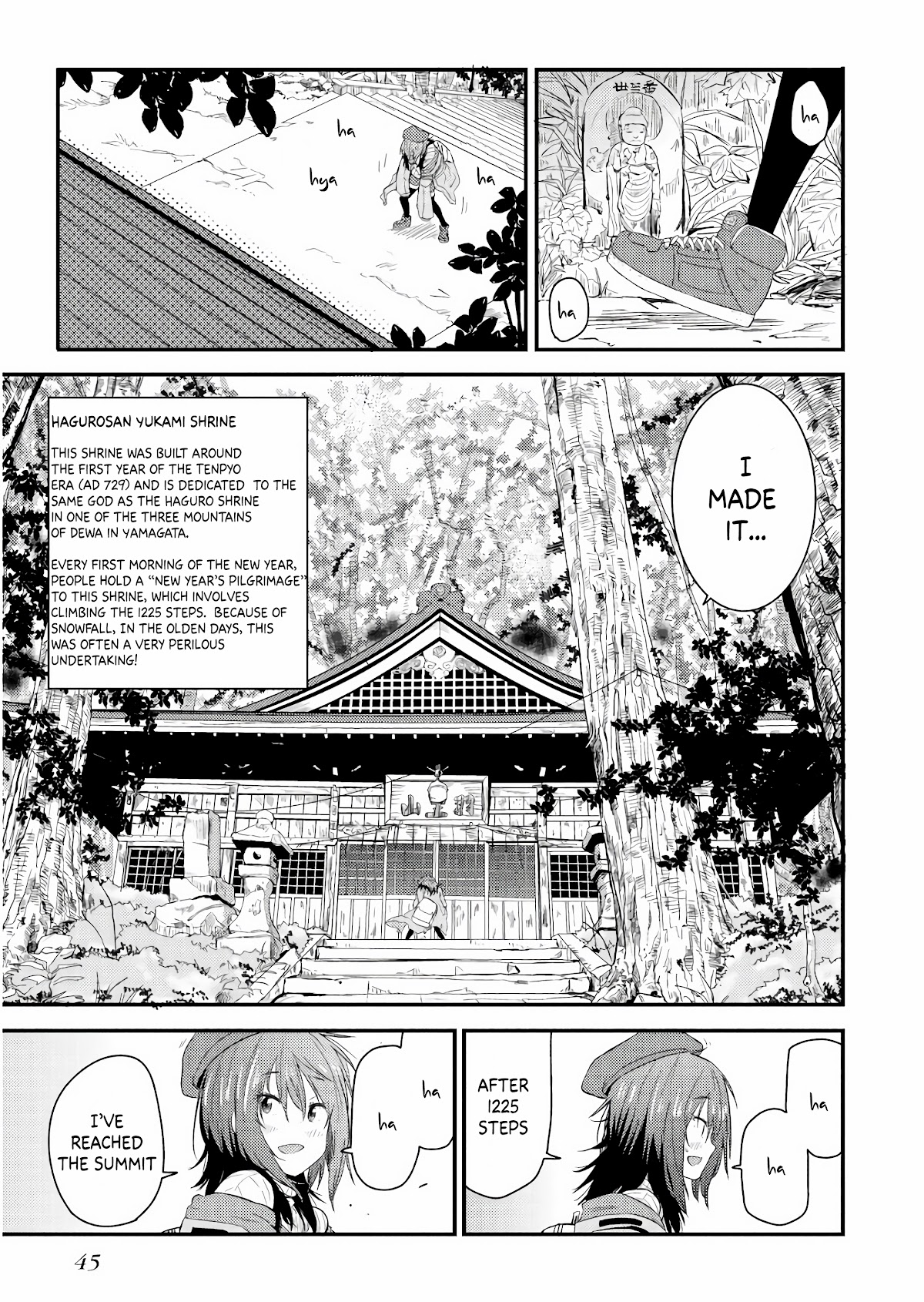 Zatsu Tabi: That's Journey Chapter 1 page 46 - Chapter 1: The first 1225 steps