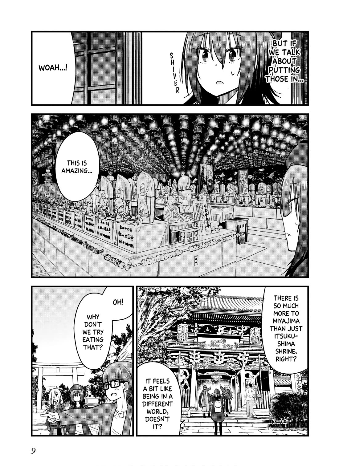 Zatsu Tabi: That's Journey Chapter 10 page 10 - Chapter 10: 9th Trip (Part 2) - The 3 girls' friendship deepens