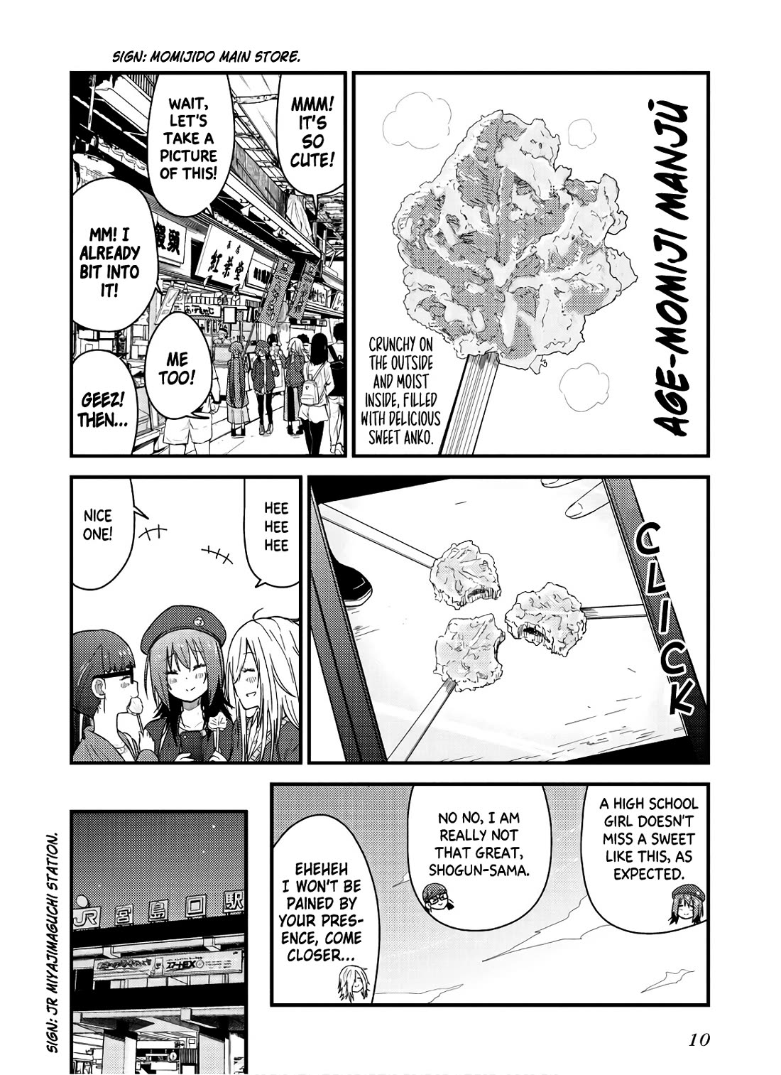 Zatsu Tabi: That's Journey Chapter 10 page 11 - Chapter 10: 9th Trip (Part 2) - The 3 girls' friendship deepens