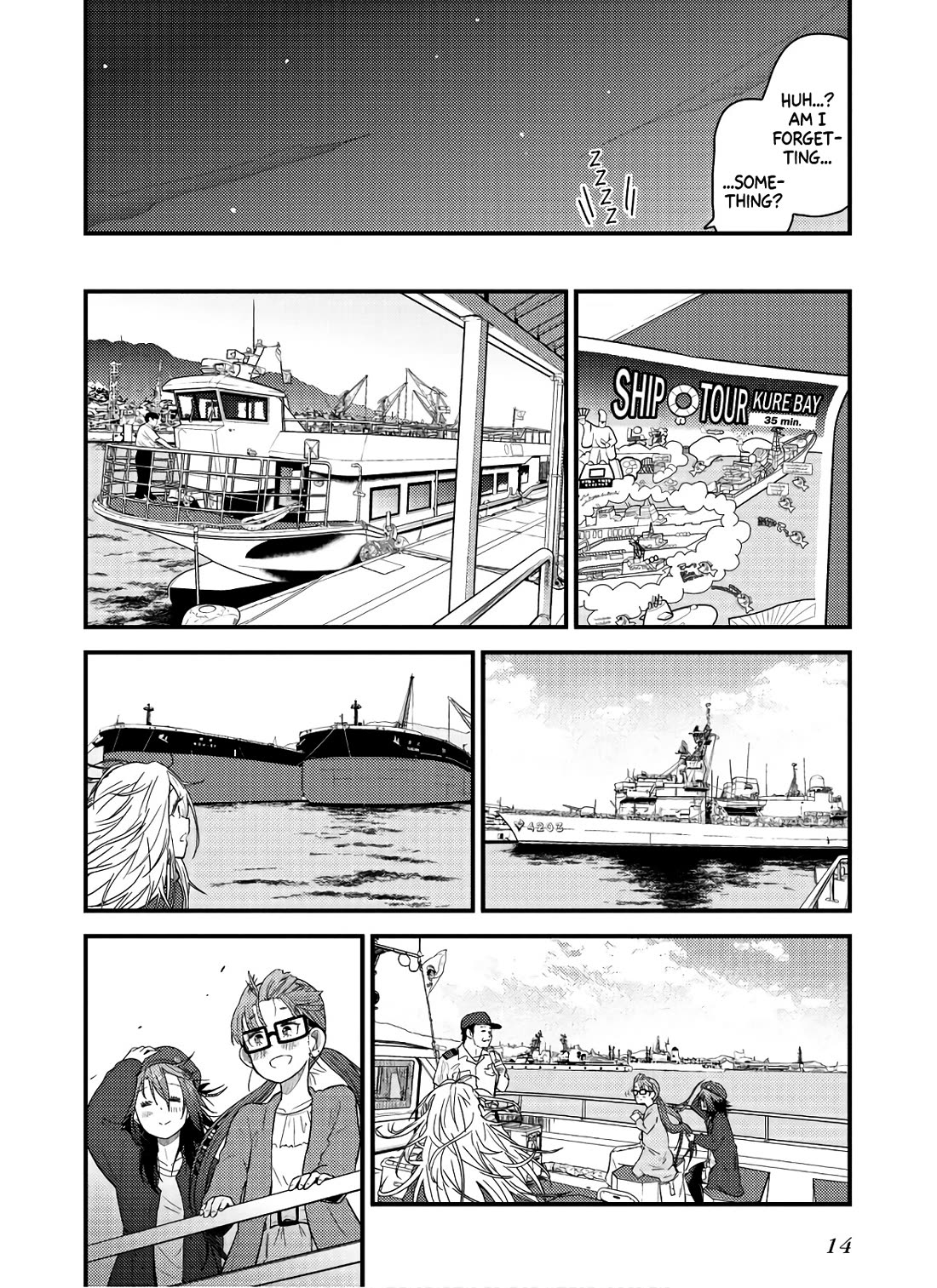 Zatsu Tabi: That's Journey Chapter 10 page 15 - Chapter 10: 9th Trip (Part 2) - The 3 girls' friendship deepens
