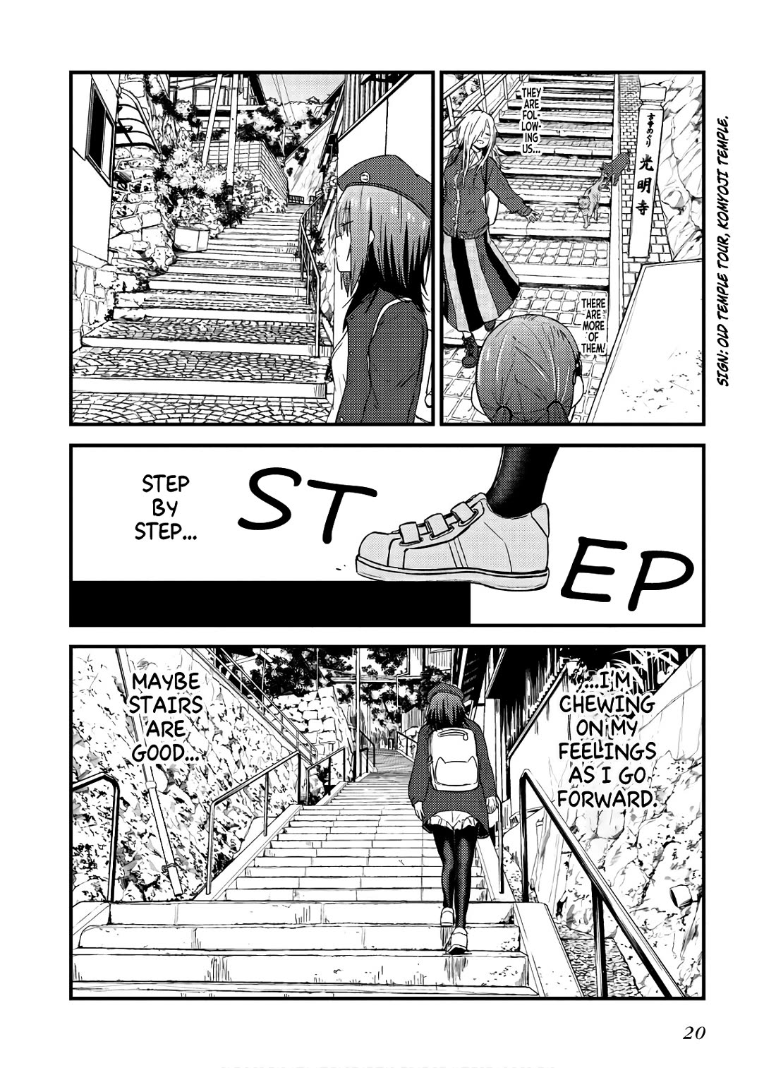 Zatsu Tabi: That's Journey Chapter 10 page 21 - Chapter 10: 9th Trip (Part 2) - The 3 girls' friendship deepens