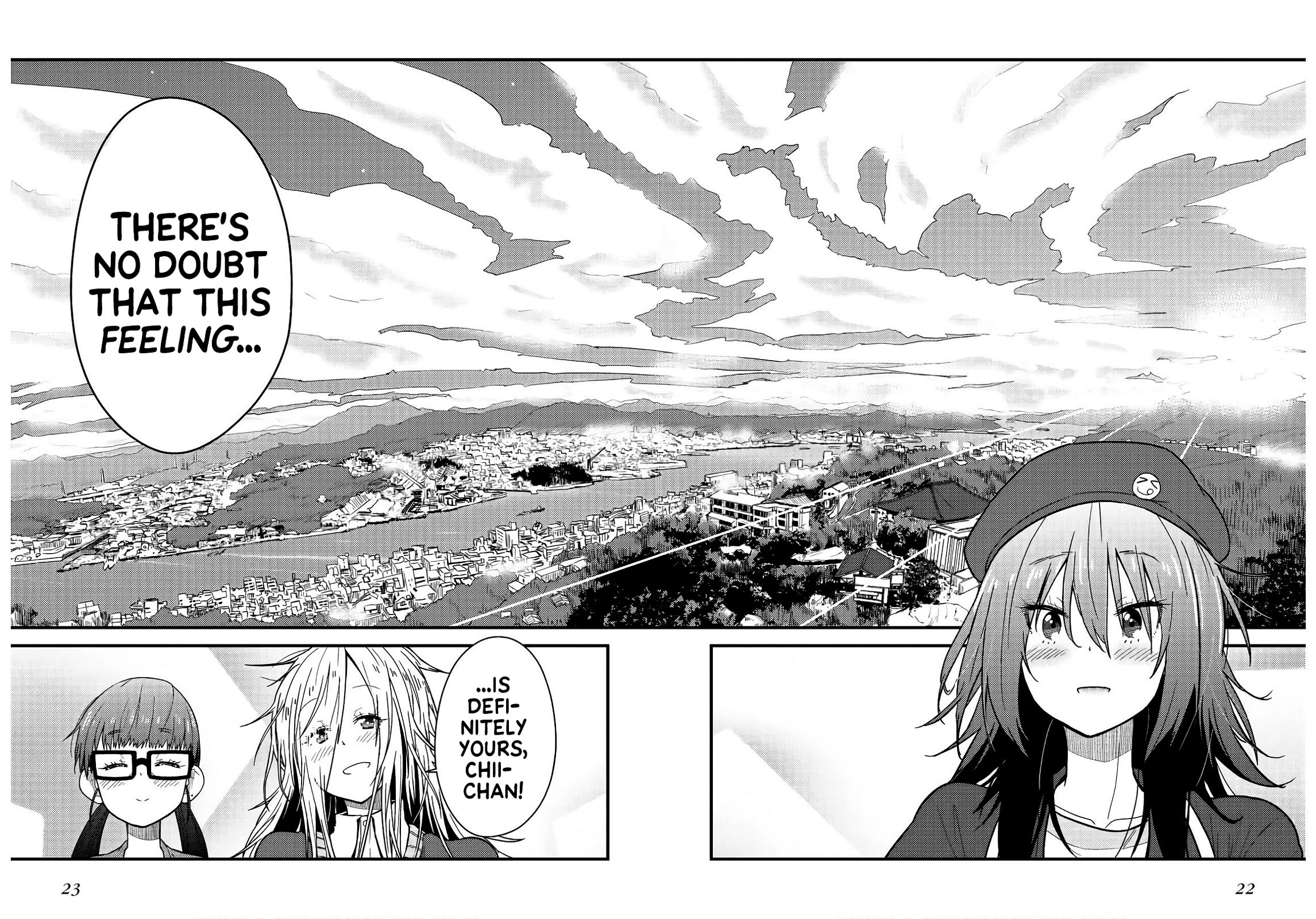Zatsu Tabi: That's Journey Chapter 10 page 23 - Chapter 10: 9th Trip (Part 2) - The 3 girls' friendship deepens