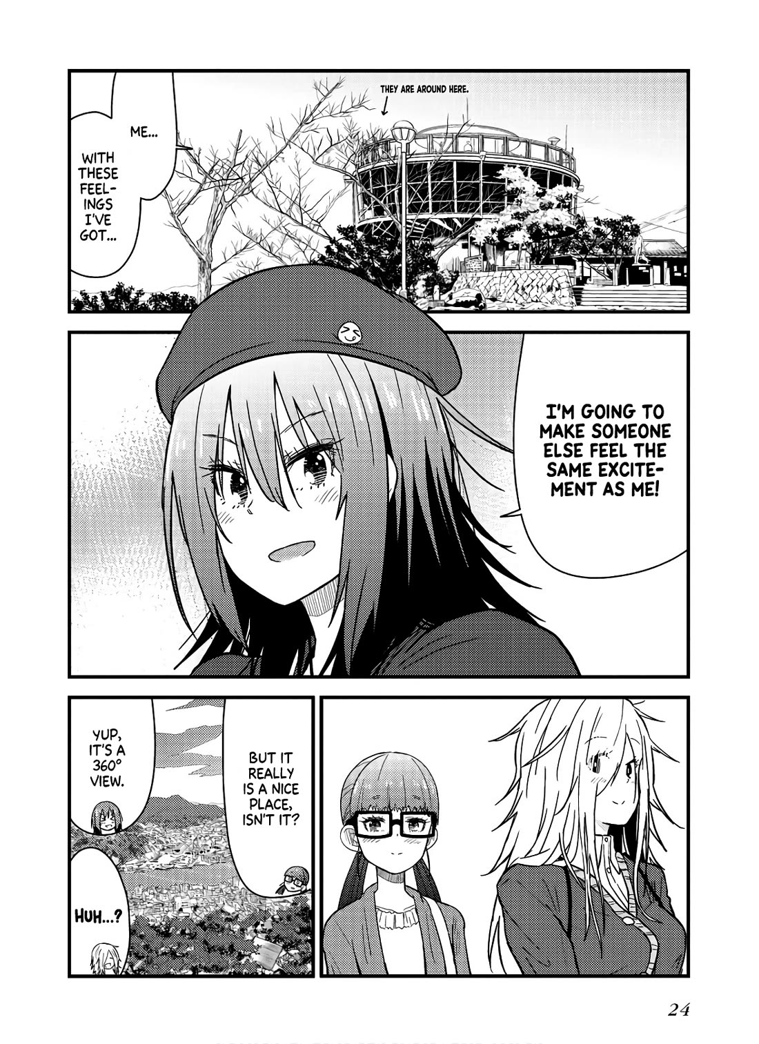 Zatsu Tabi: That's Journey Chapter 10 page 24 - Chapter 10: 9th Trip (Part 2) - The 3 girls' friendship deepens