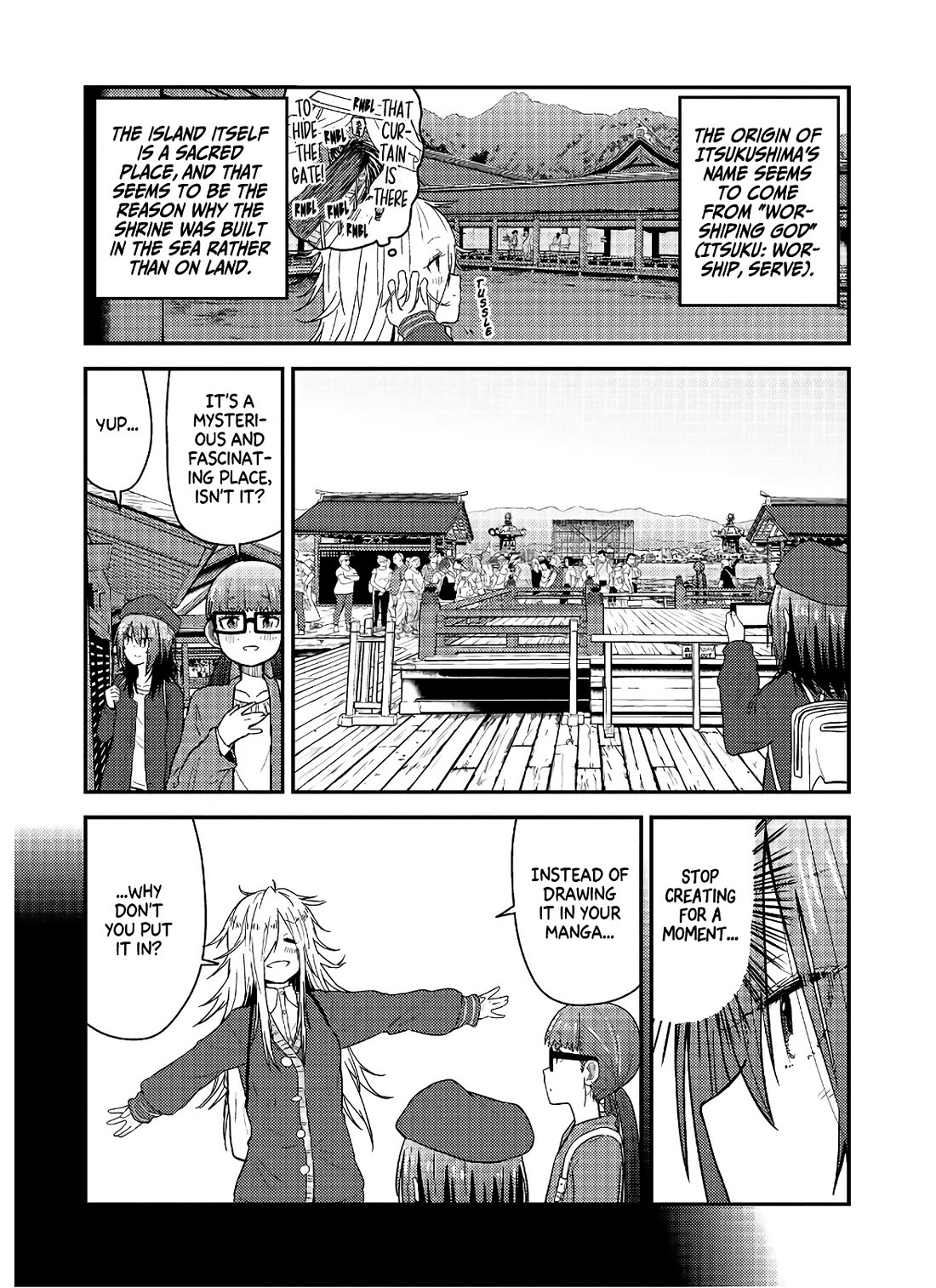 Zatsu Tabi: That's Journey Chapter 10 page 7 - Chapter 10: 9th Trip (Part 2) - The 3 girls' friendship deepens