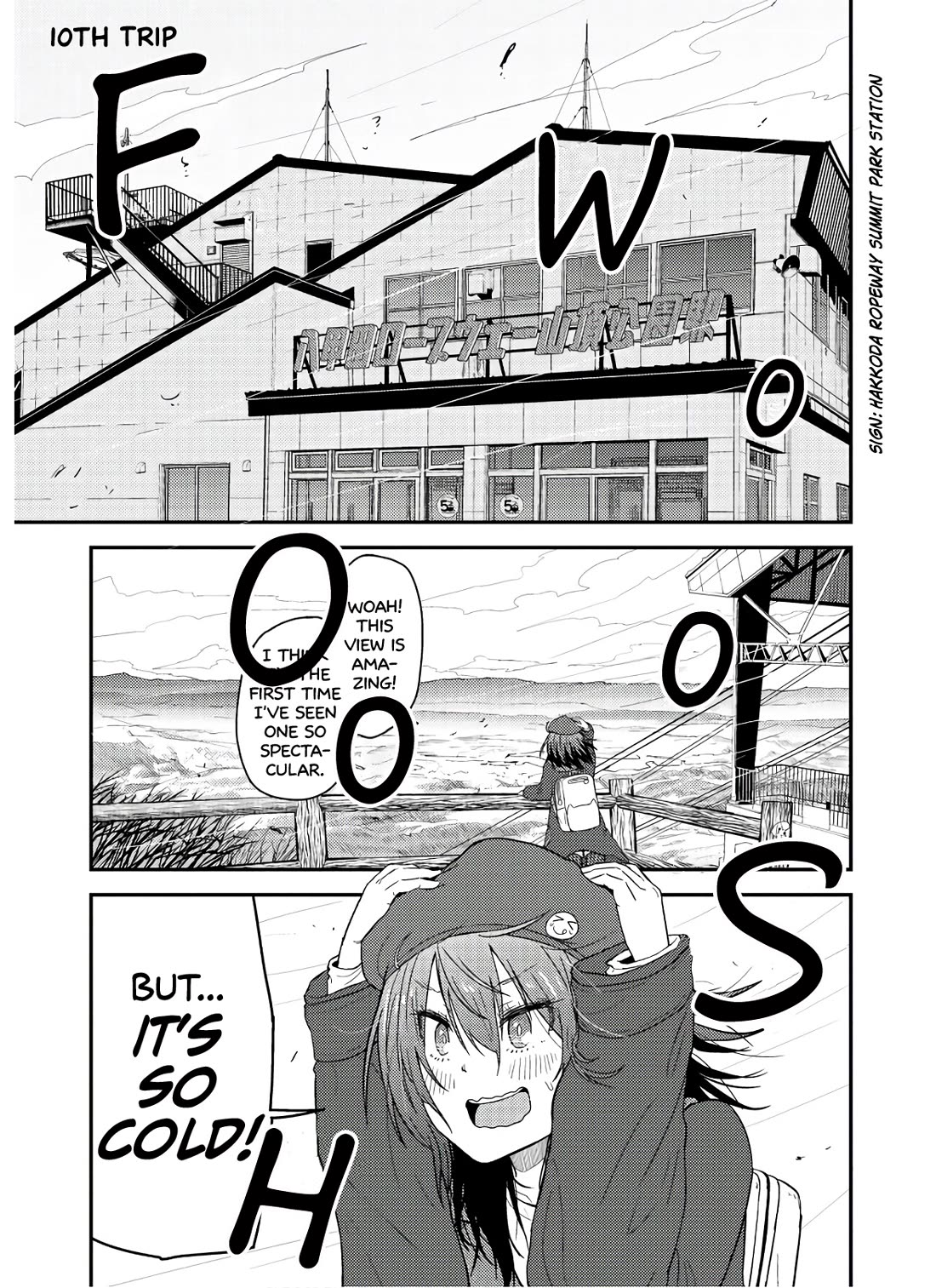 Zatsu Tabi: That's Journey Chapter 11 page 1 - Chapter 11: 10th Trip - Completed in an onsen