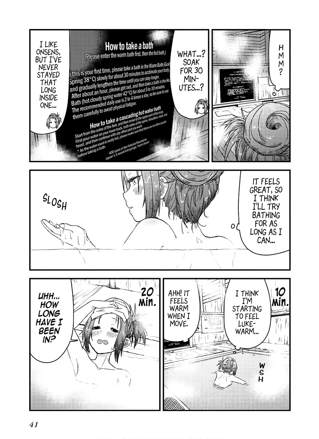 Zatsu Tabi: That's Journey Chapter 11 page 11 - Chapter 11: 10th Trip - Completed in an onsen