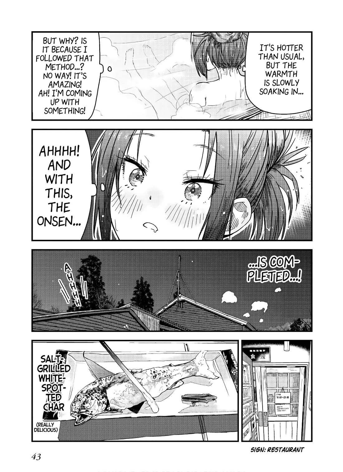 Zatsu Tabi: That's Journey Chapter 11 page 13 - Chapter 11: 10th Trip - Completed in an onsen