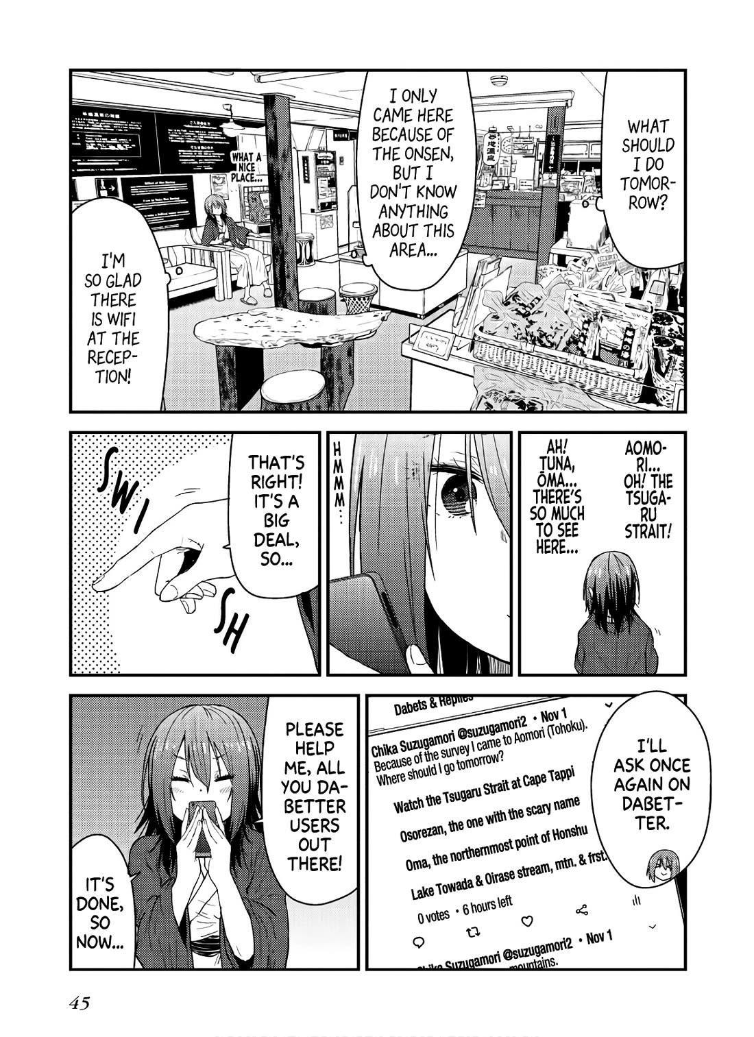 Zatsu Tabi: That's Journey Chapter 11 page 15 - Chapter 11: 10th Trip - Completed in an onsen