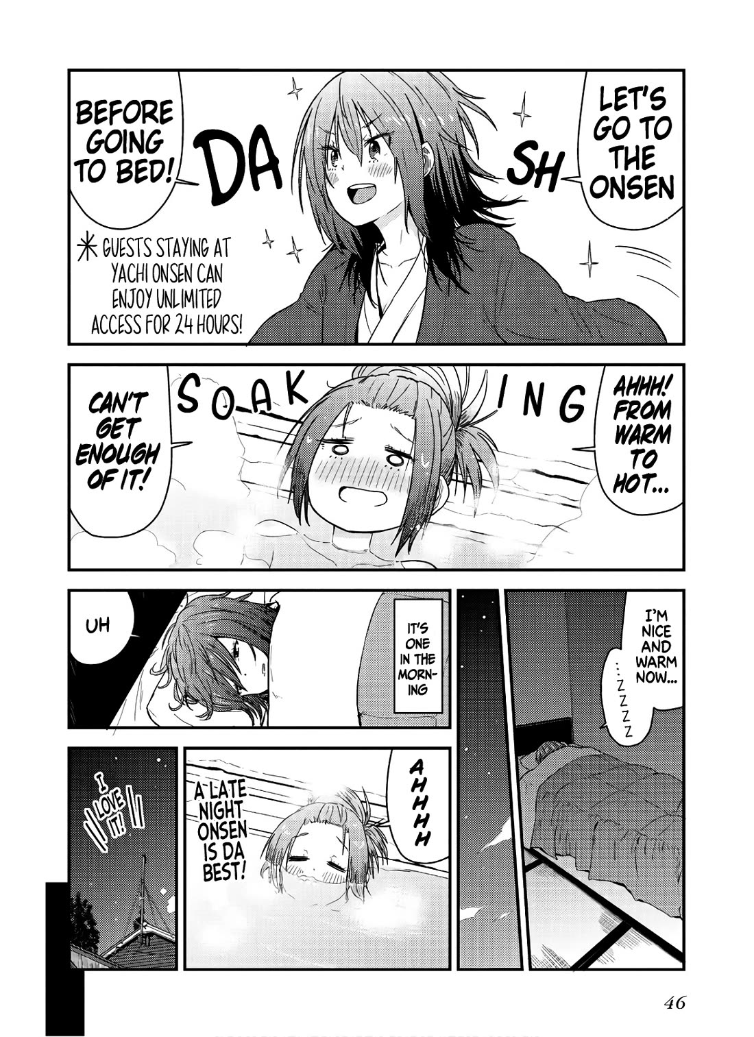 Zatsu Tabi: That's Journey Chapter 11 page 16 - Chapter 11: 10th Trip - Completed in an onsen