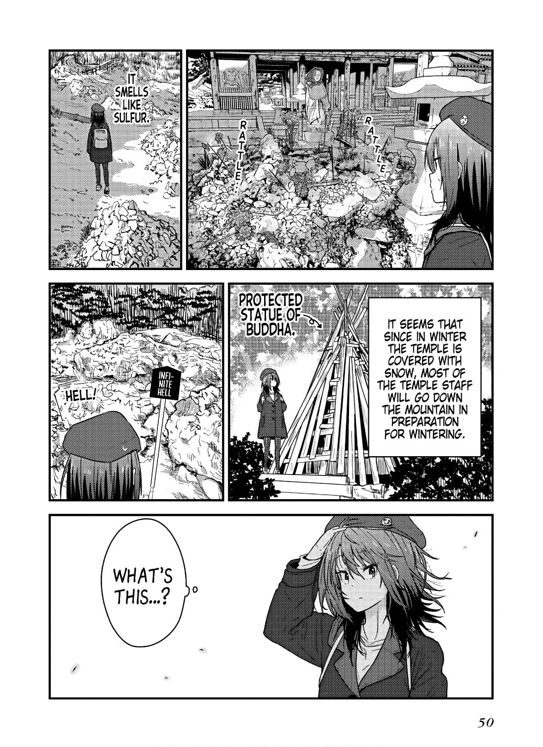 Zatsu Tabi: That's Journey Chapter 11 page 20 - Chapter 11: 10th Trip - Completed in an onsen