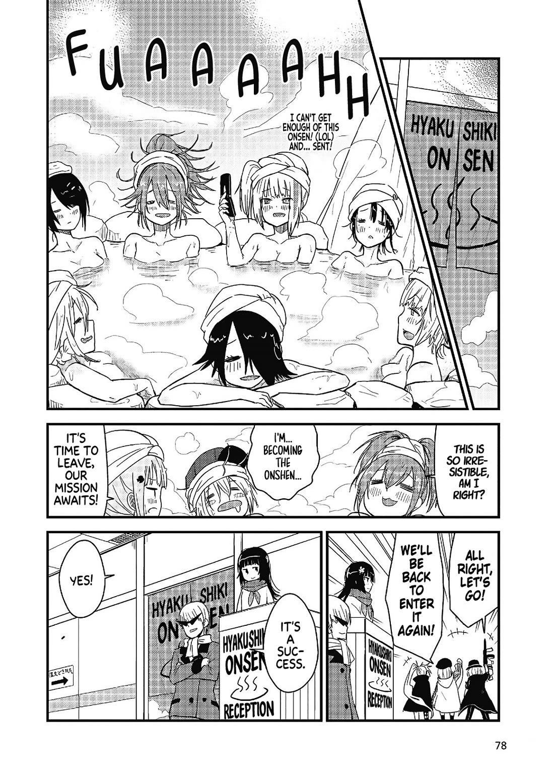Zatsu Tabi: That's Journey Chapter 11 page 28 - Chapter 11: 10th Trip - Completed in an onsen