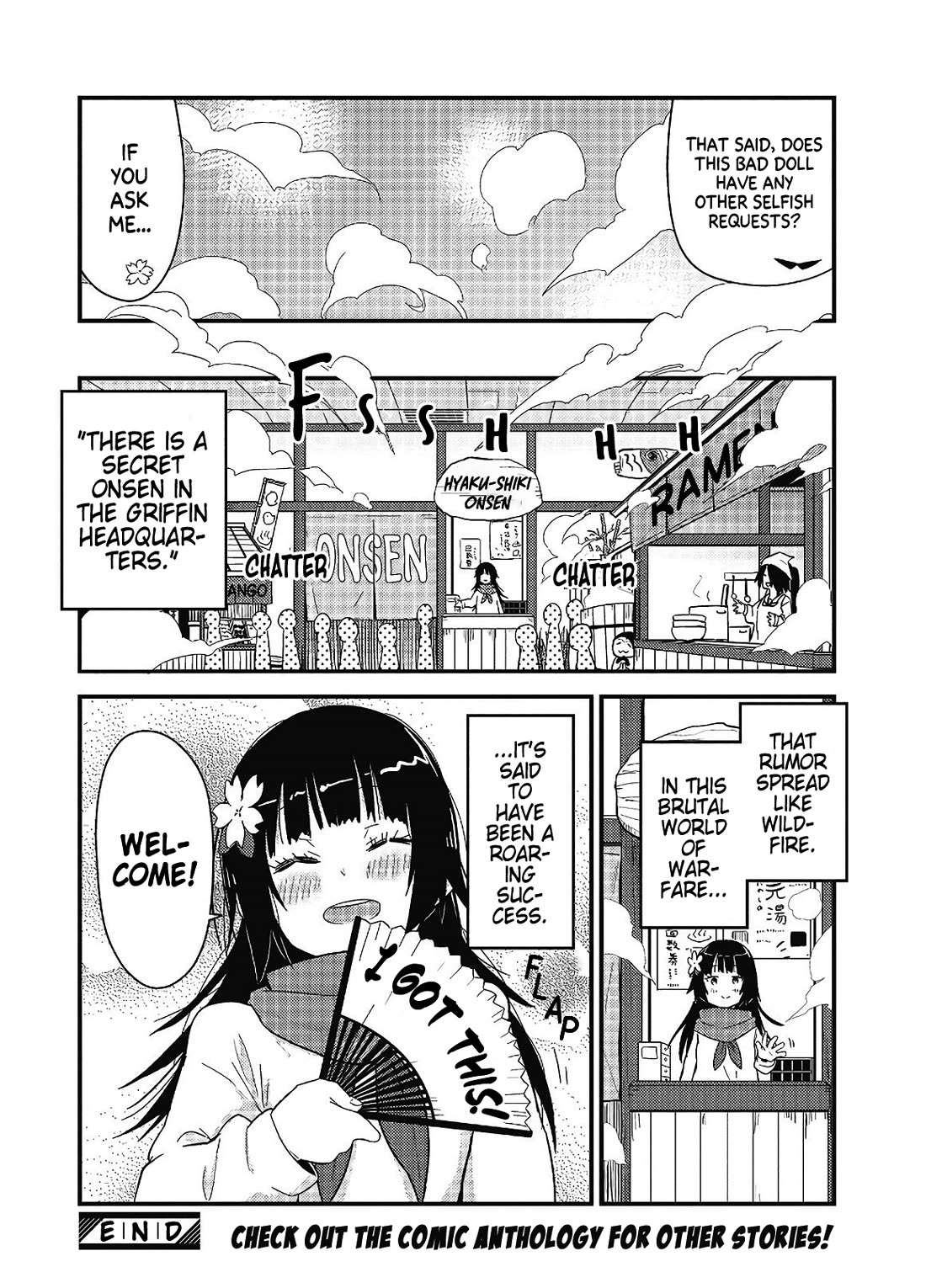 Zatsu Tabi: That's Journey Chapter 11 page 34 - Chapter 11: 10th Trip - Completed in an onsen