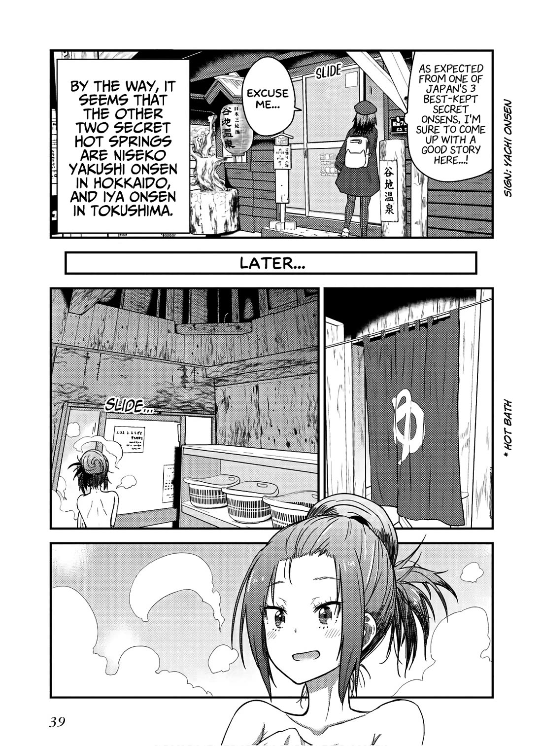 Zatsu Tabi: That's Journey Chapter 11 page 9 - Chapter 11: 10th Trip - Completed in an onsen