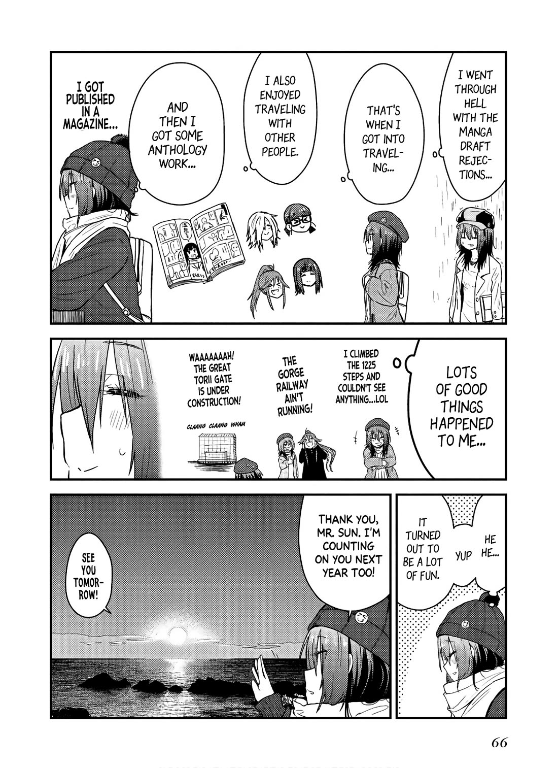 Zatsu Tabi: That's Journey Chapter 12 page 9 - Chapter 12: 11th Trip - The end and the beginning of a year