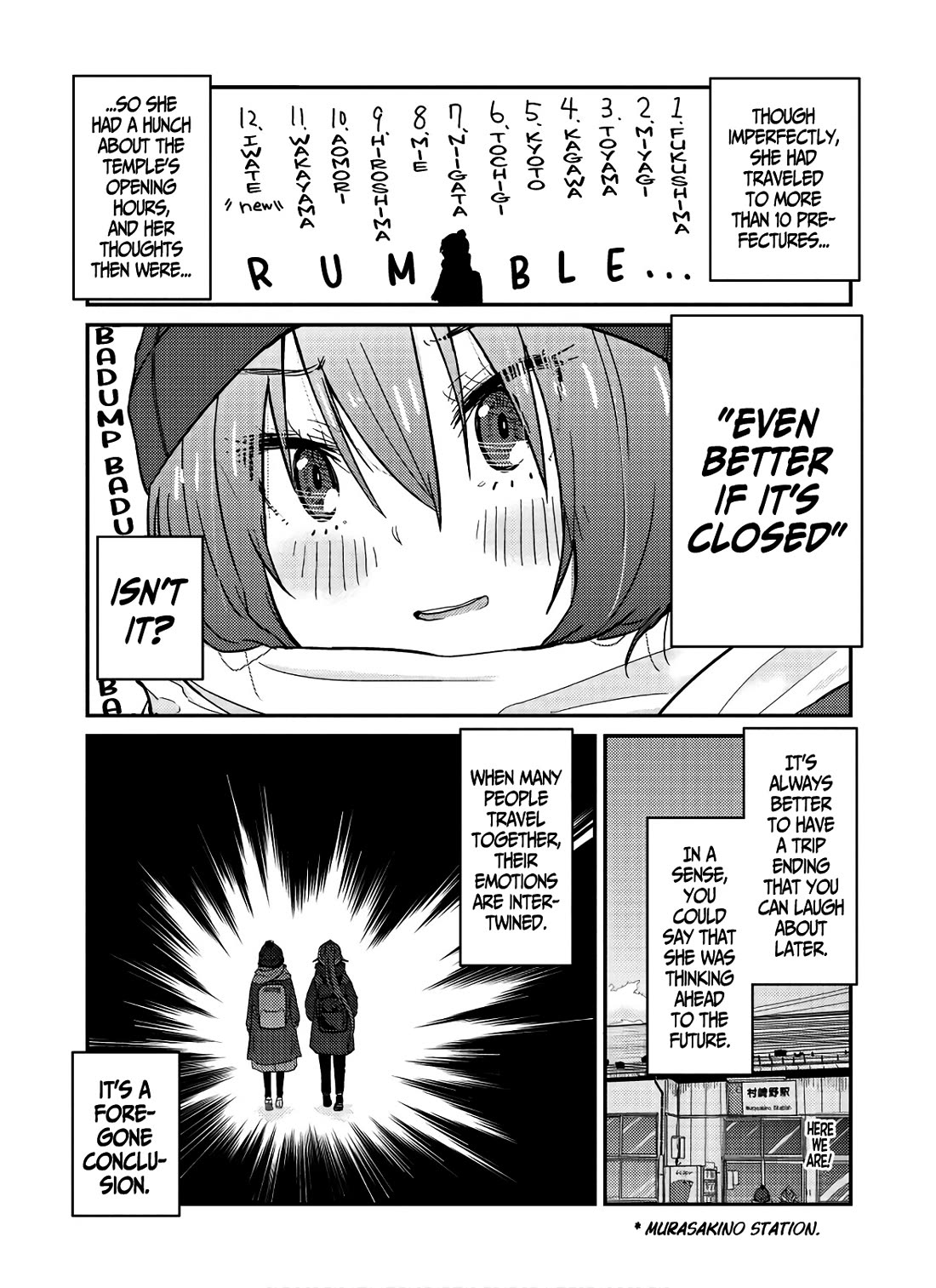 Zatsu Tabi: That's Journey Chapter 13 page 30 - Chapter 13: 12th Trip - Hometown of the heart
