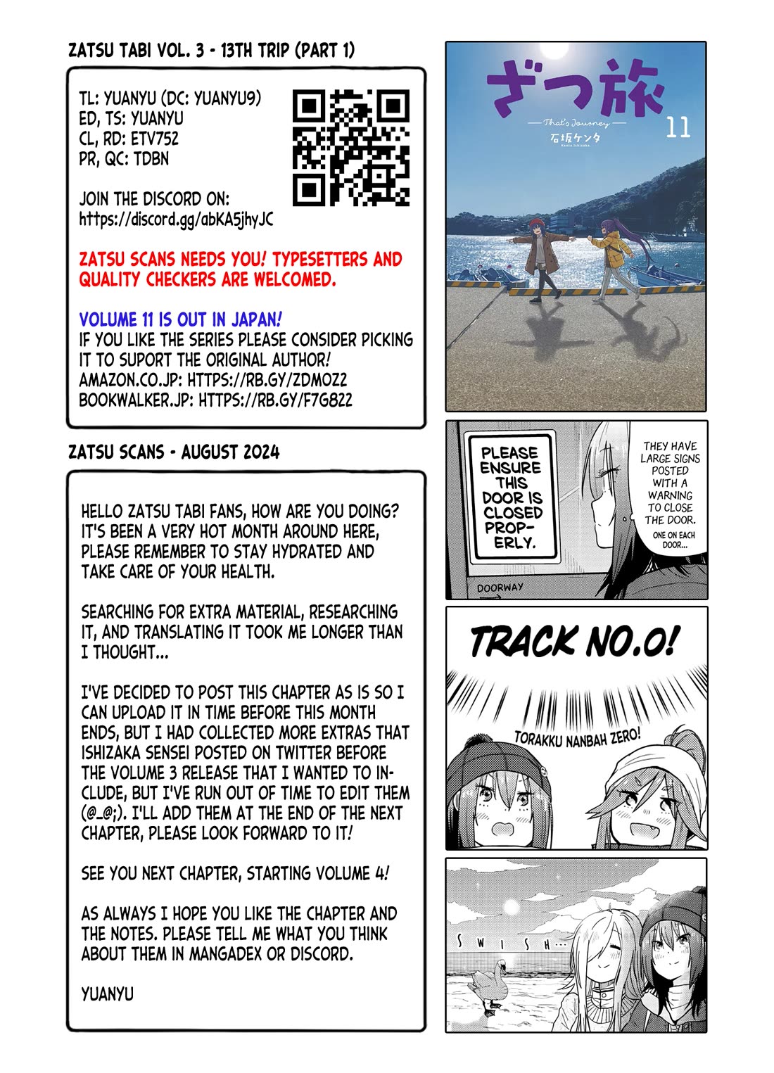 Zatsu Tabi: That's Journey Chapter 14.5 page 23 - Chapter 14.5: Bonus Chapter
