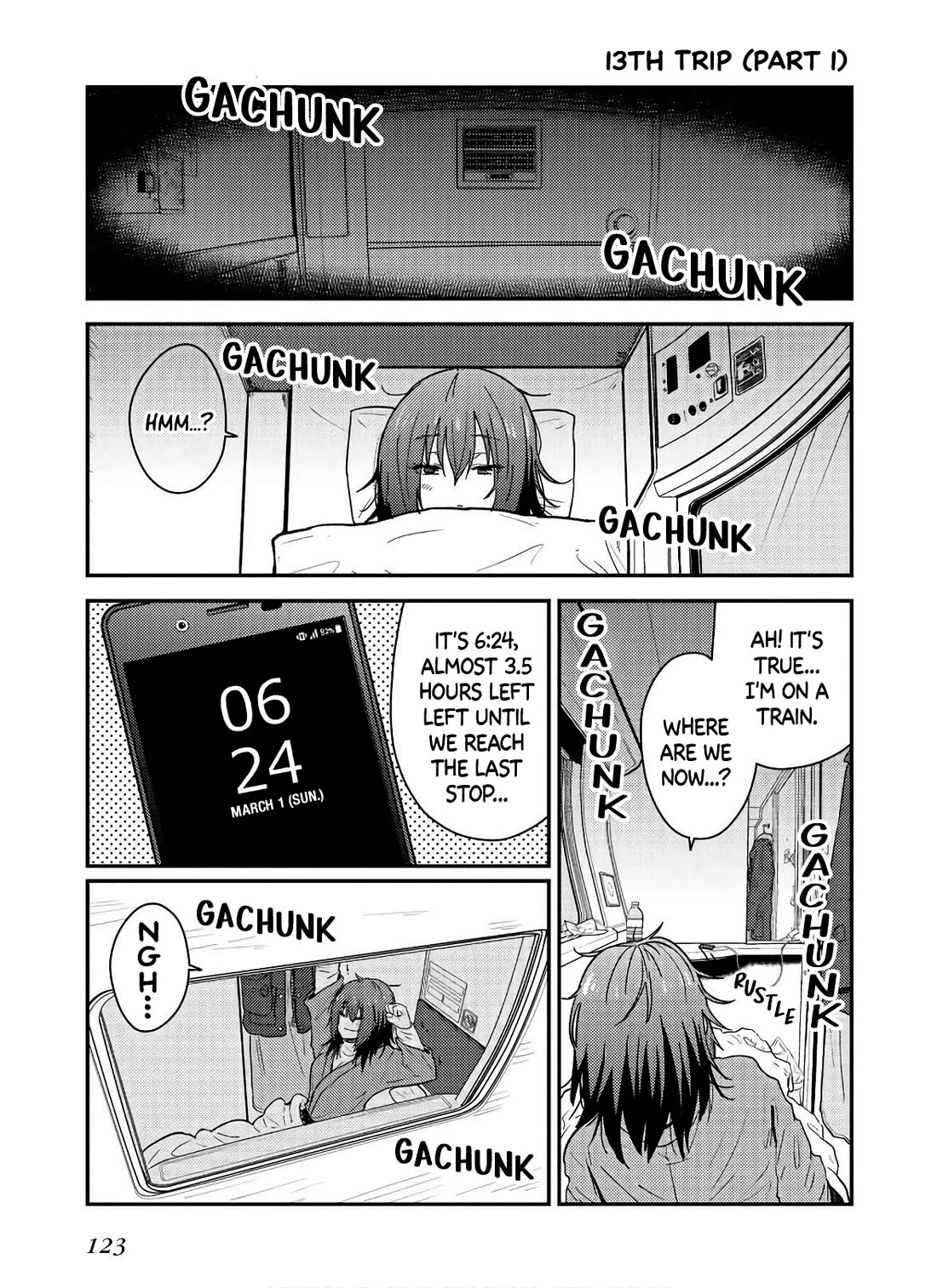 Zatsu Tabi: That's Journey Chapter 14 page 1 - Chapter 14: 13th Trip (Part 1) - Shrine visit with Master
