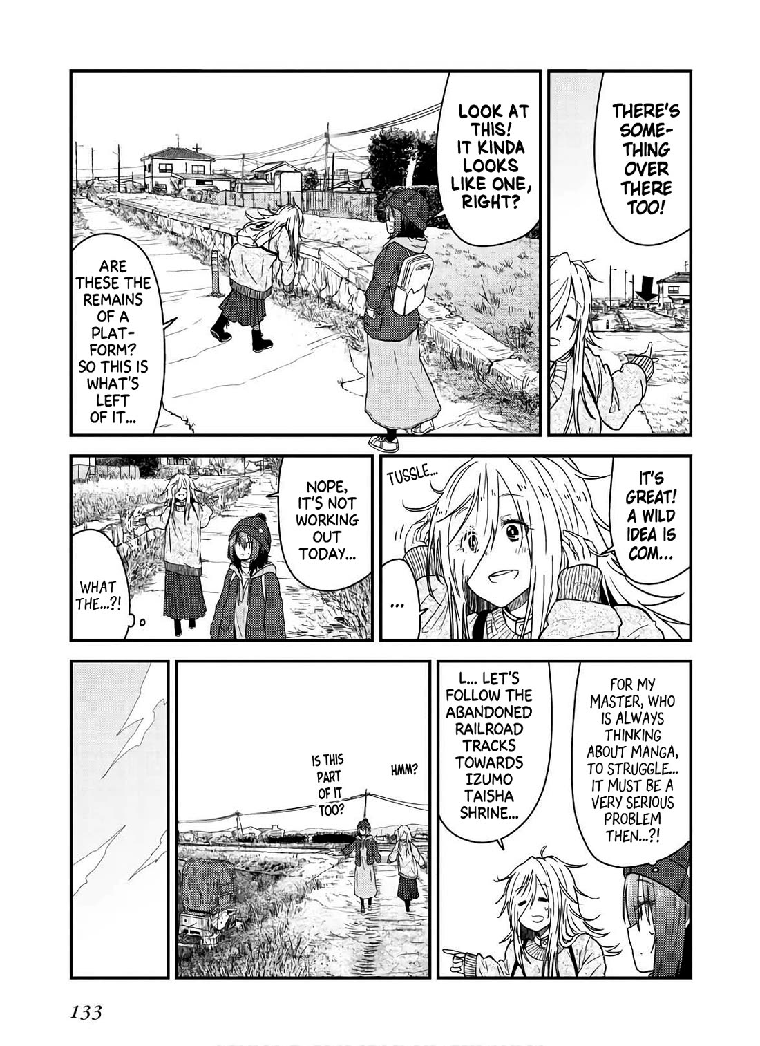 Zatsu Tabi: That's Journey Chapter 14 page 11 - Chapter 14: 13th Trip (Part 1) - Shrine visit with Master