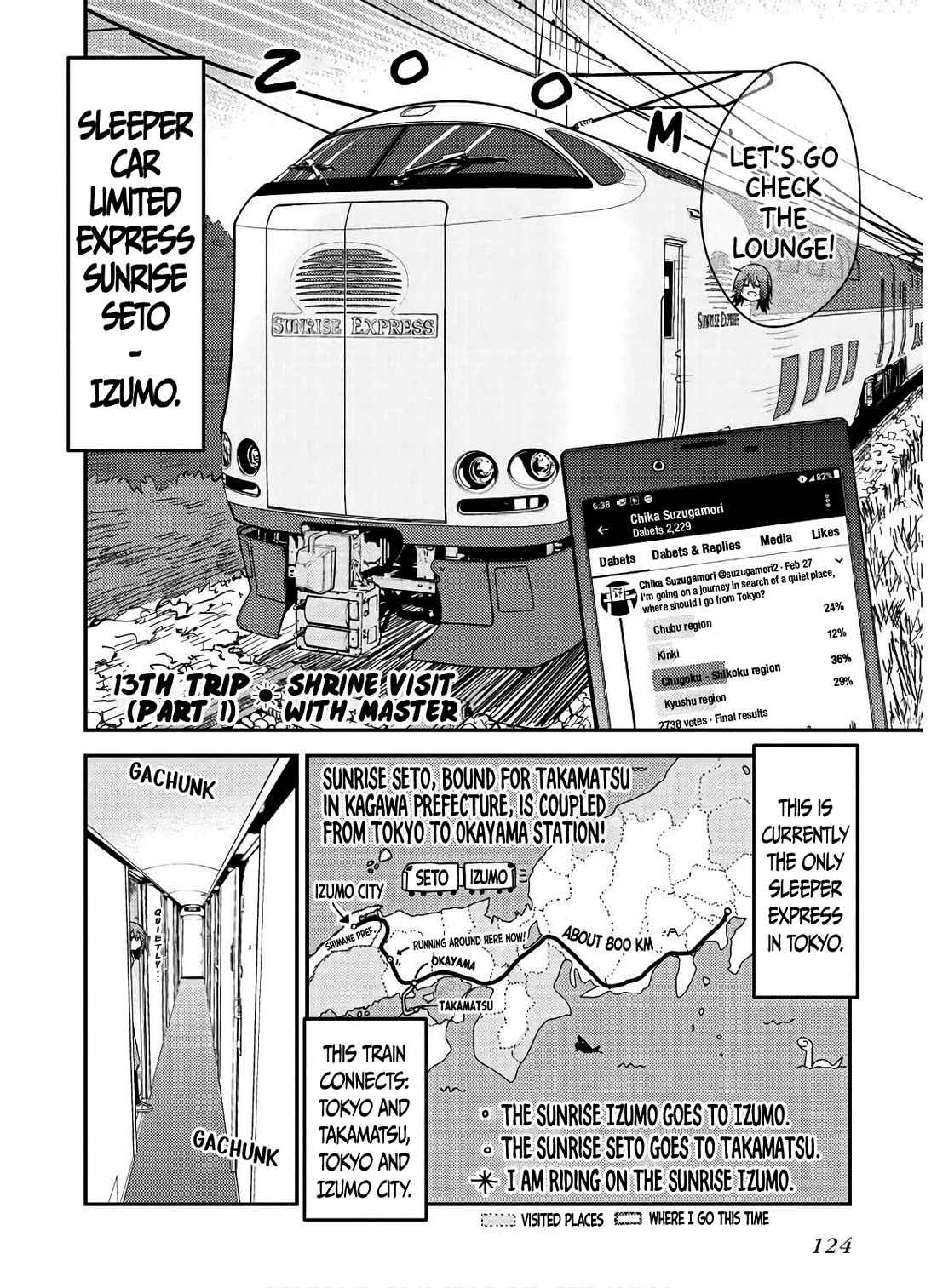 Zatsu Tabi: That's Journey Chapter 14 page 2 - Chapter 14: 13th Trip (Part 1) - Shrine visit with Master