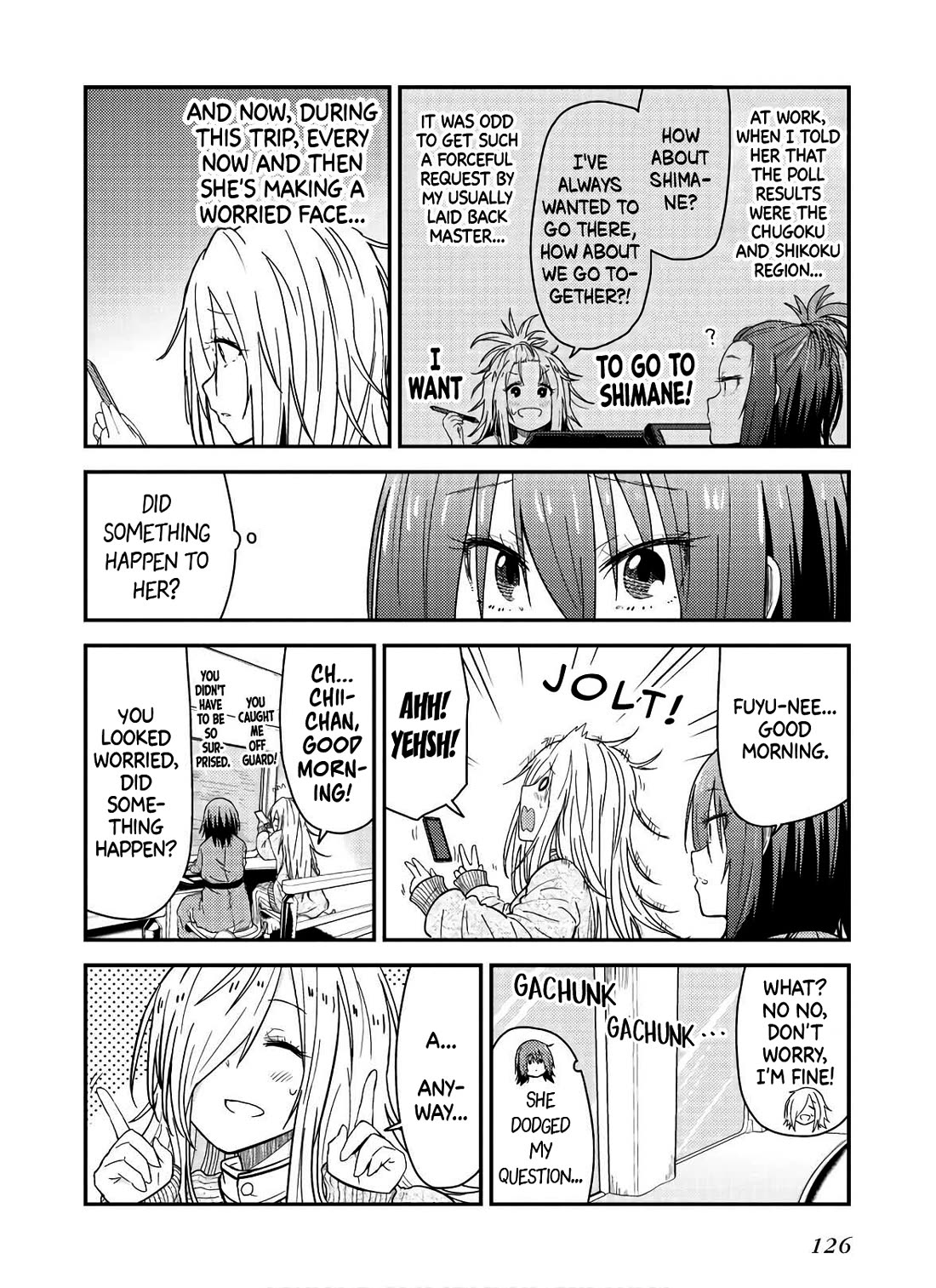 Zatsu Tabi: That's Journey Chapter 14 page 4 - Chapter 14: 13th Trip (Part 1) - Shrine visit with Master