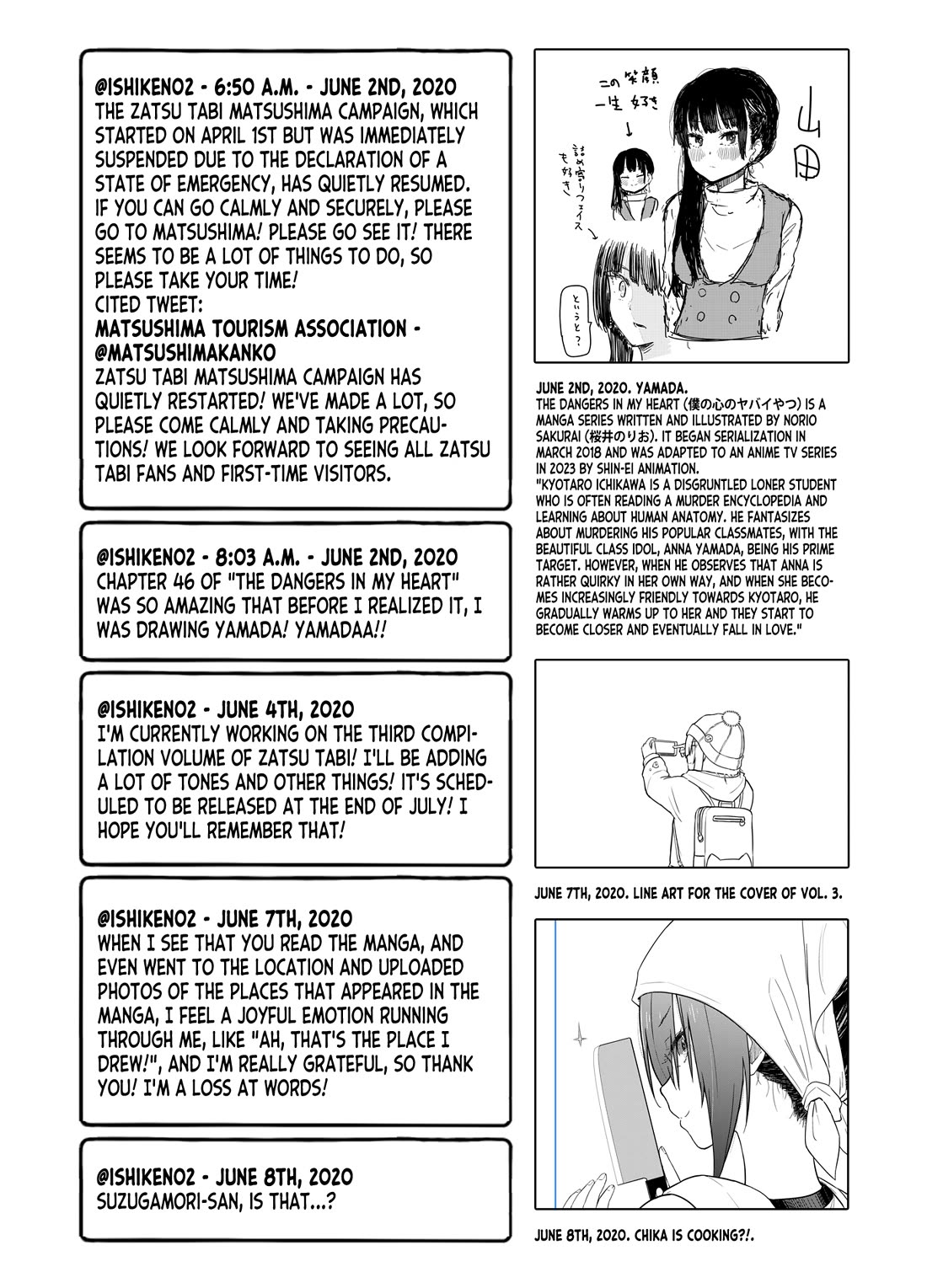Zatsu Tabi: That's Journey Chapter 16.5 page 24 - Chapter 16.5: Twitter Bonus Content
