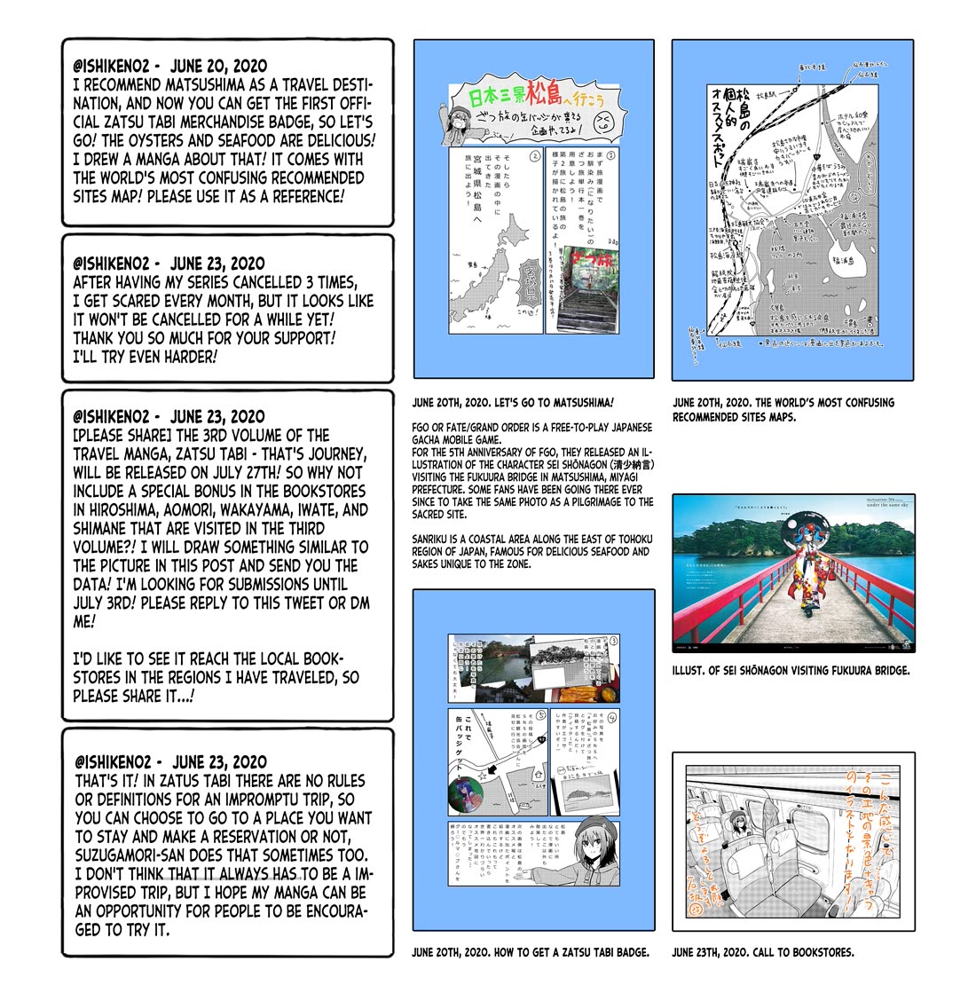 Zatsu Tabi: That's Journey Chapter 16.5 page 31 - Chapter 16.5: Twitter Bonus Content