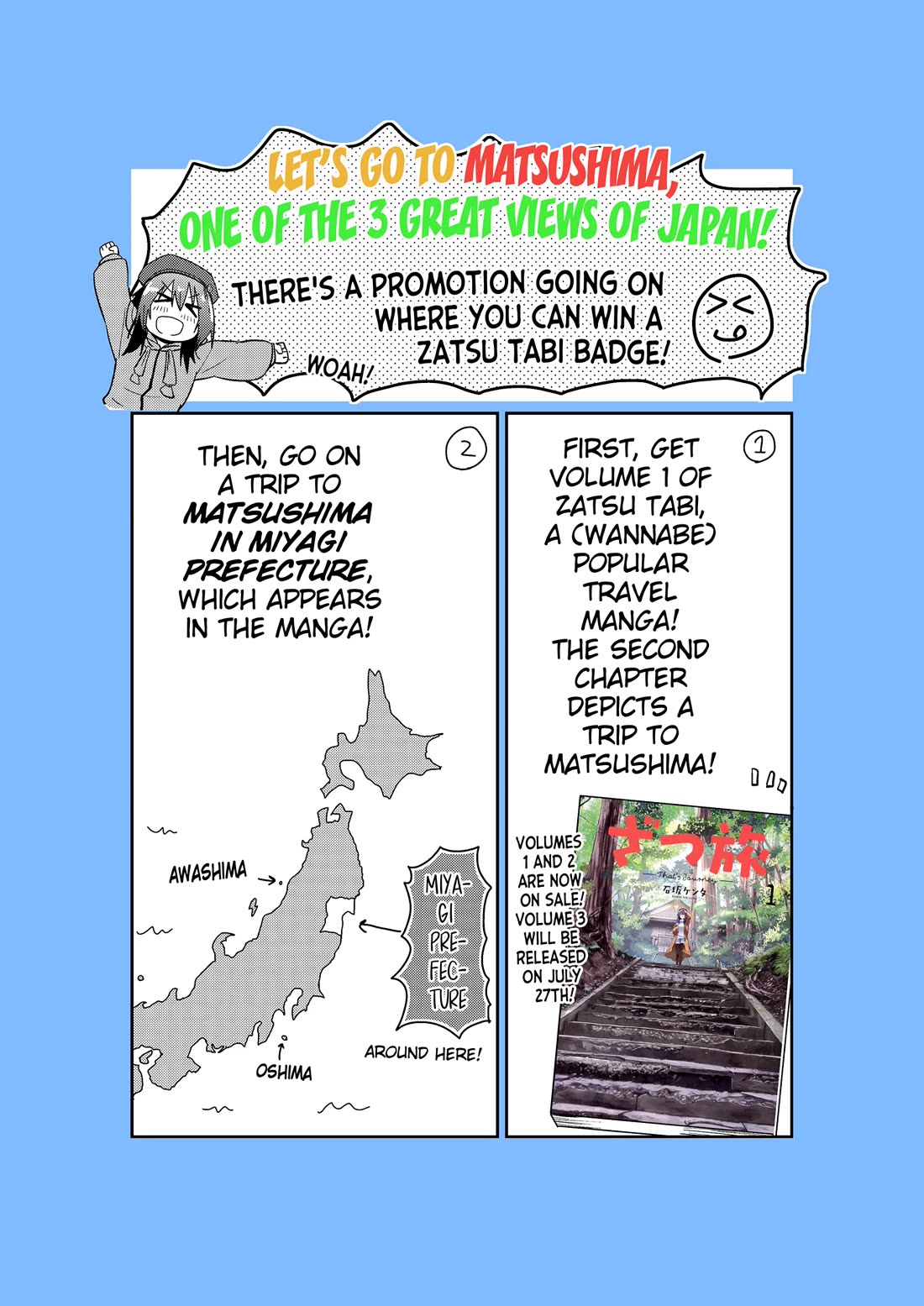 Zatsu Tabi: That's Journey Chapter 16.5 page 32 - Chapter 16.5: Twitter Bonus Content