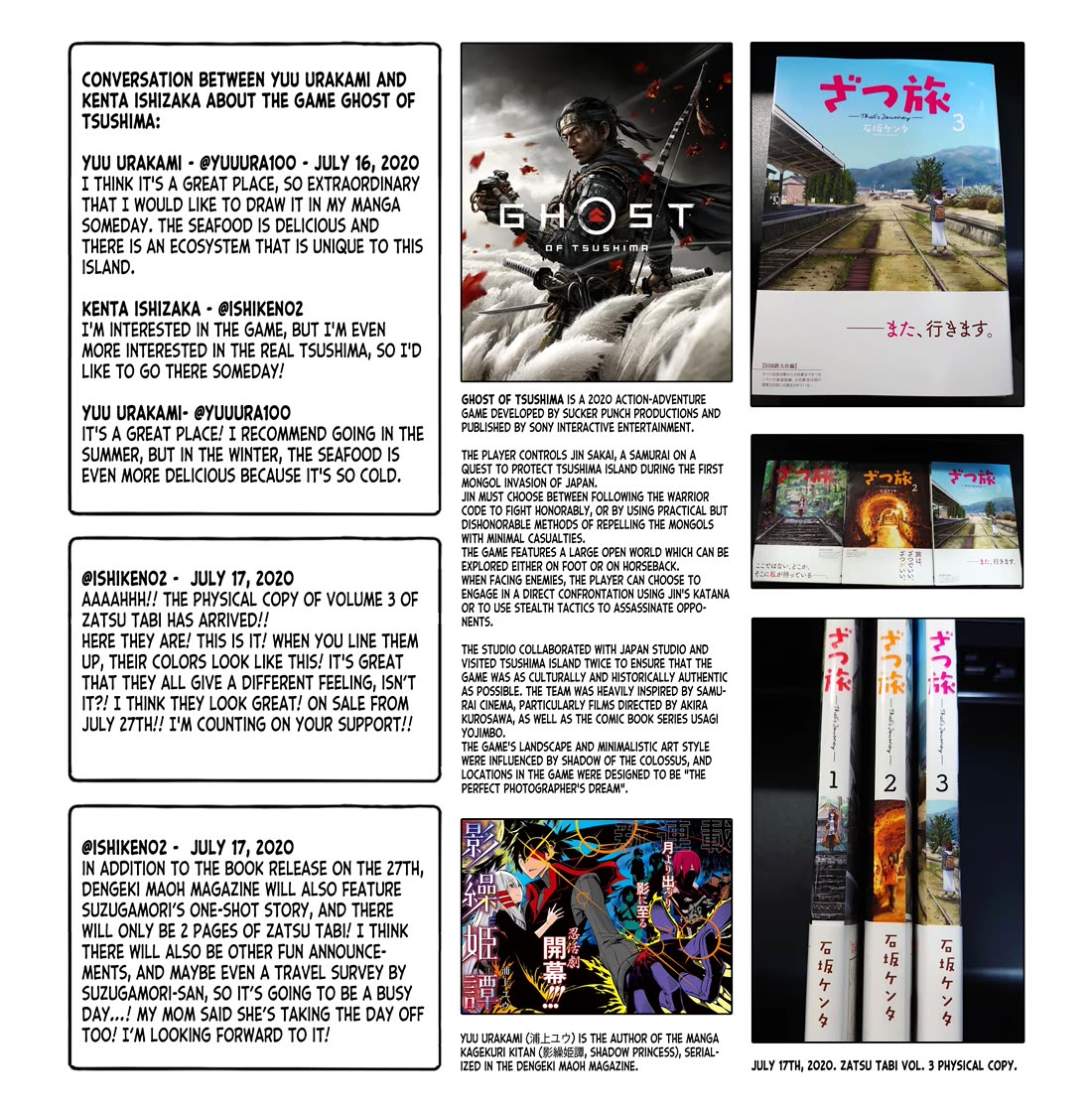 Zatsu Tabi: That's Journey Chapter 16.5 page 39 - Chapter 16.5: Twitter Bonus Content